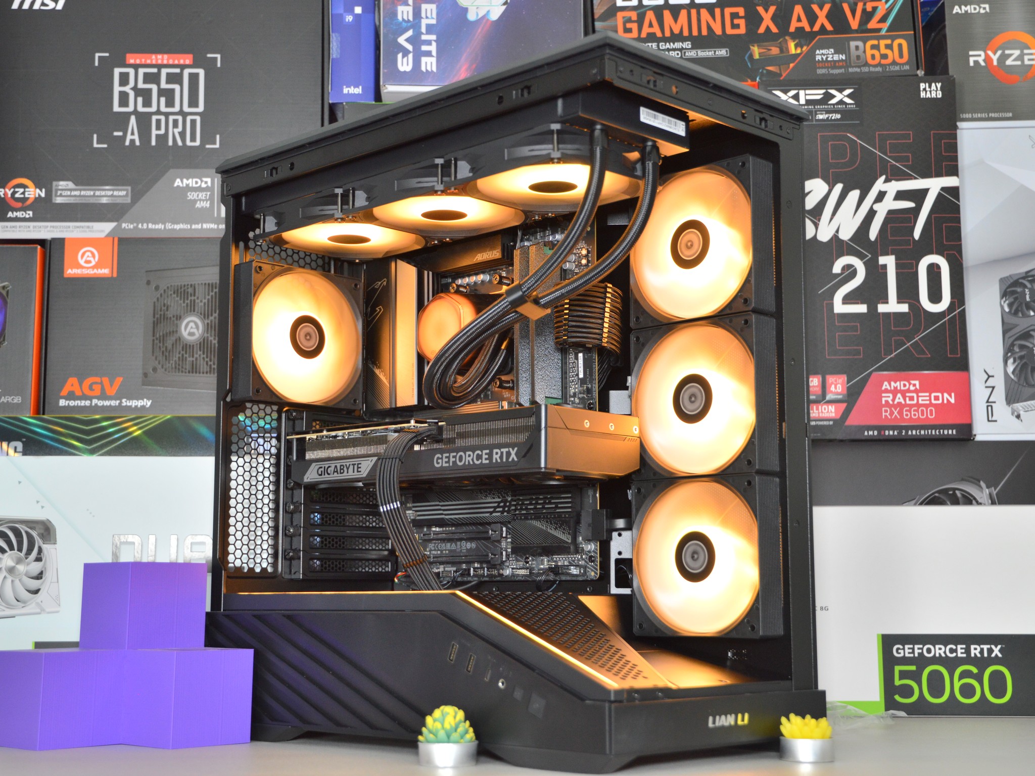 ⚫🧊 | RTX 5080 16GB | RYZEN 9 7900X | 32 GB DDR5 RAM | 2TB NVME SSD | Shadow Glacier |
