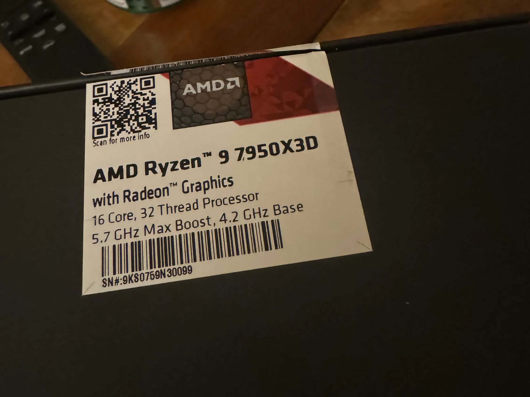AMD ryzen 7950x3d