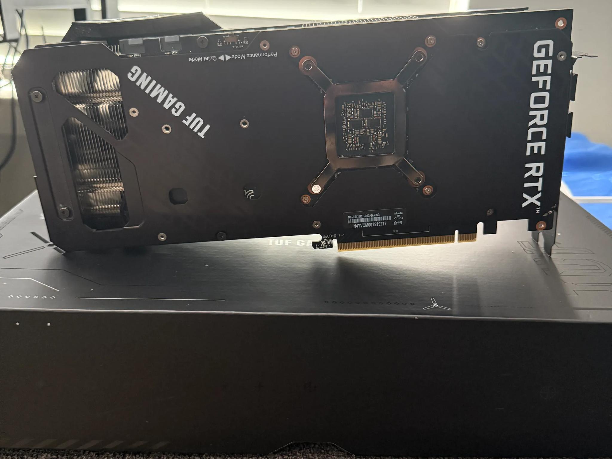 ASUS TUF Gaming GeForce RTX 3070 Ti OC - 8GB GDDR6X PCI Express 4.0
