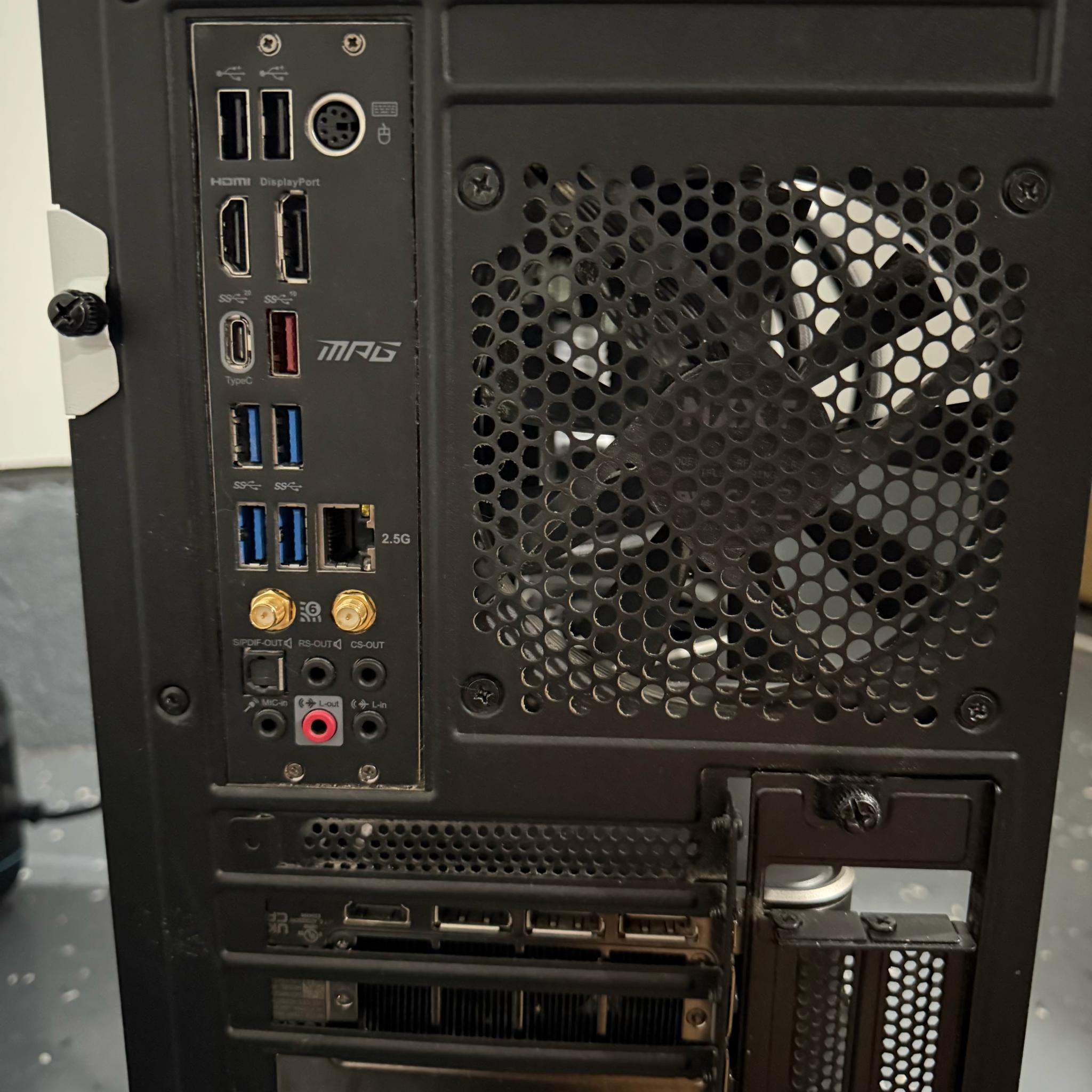 ⚫️"Obsidian Pearl"⚪️| 4K Gaming | RTX 3090 24GB | Intel i9 10900k | 64GB Ram | 5TB Storage