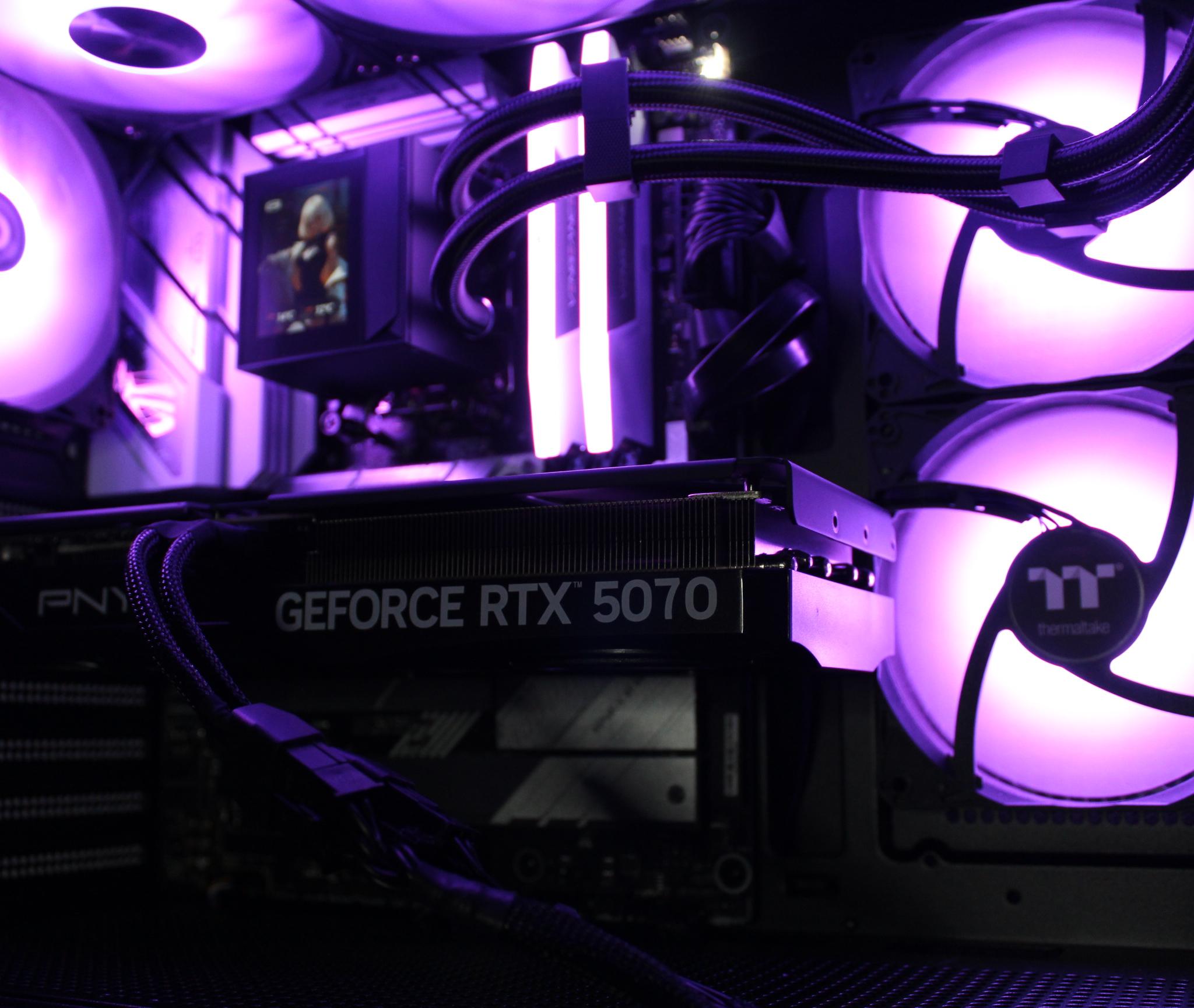 Ryzen 7 7700X | PNY RTX 5070 (12 GB) | 32 GB DDR5 | 1440P Gaming PC