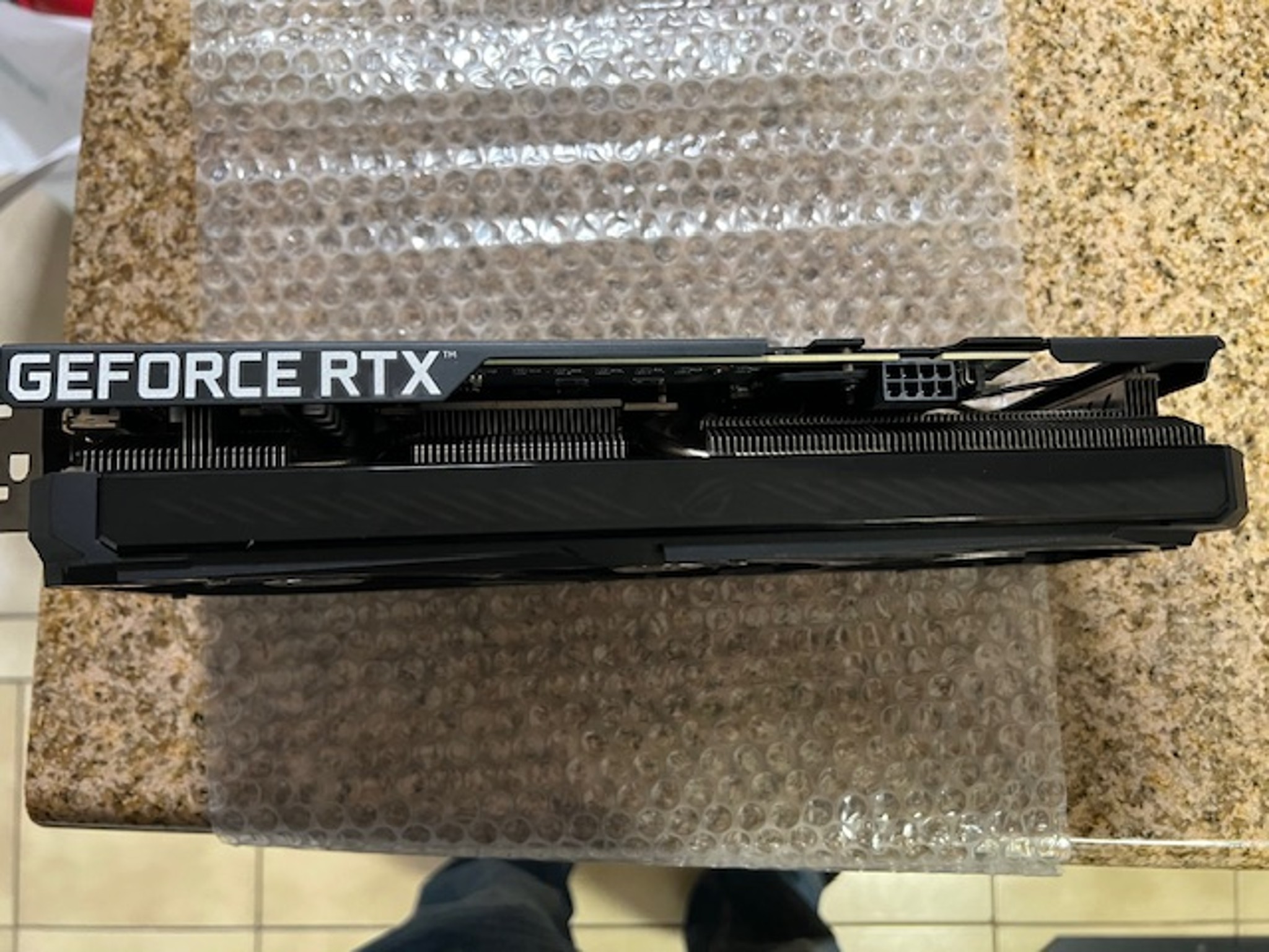 ASUS NVIDIA GeForce RTX 3060 ROG Strix V2 Overclocked Triple-Fan 12GB GDDR6 PCIe 4.0 Graphics Card