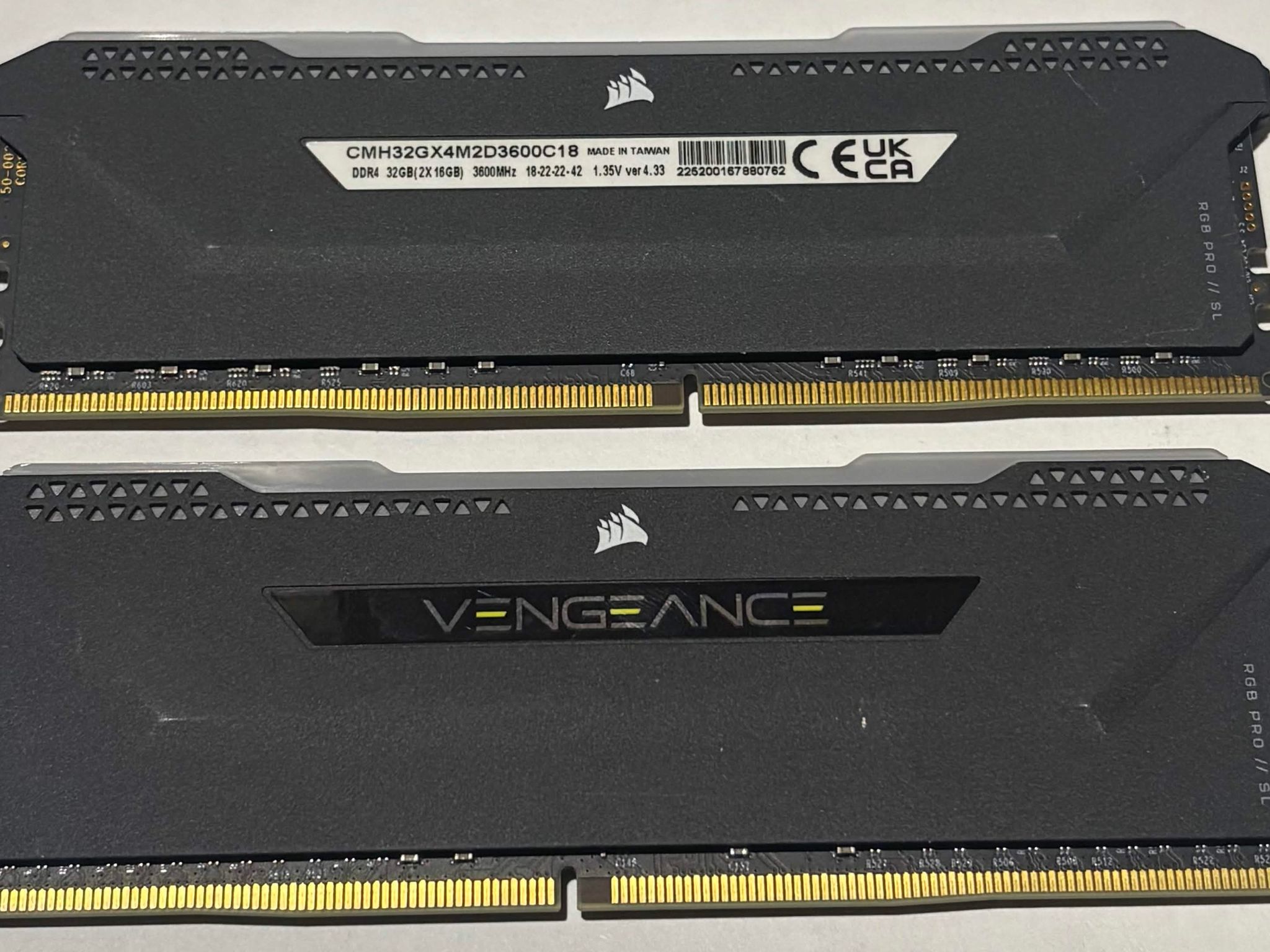 Corsair Vengeance RGB Pro SL 32GB DDR4 3600MHz RAM Kit