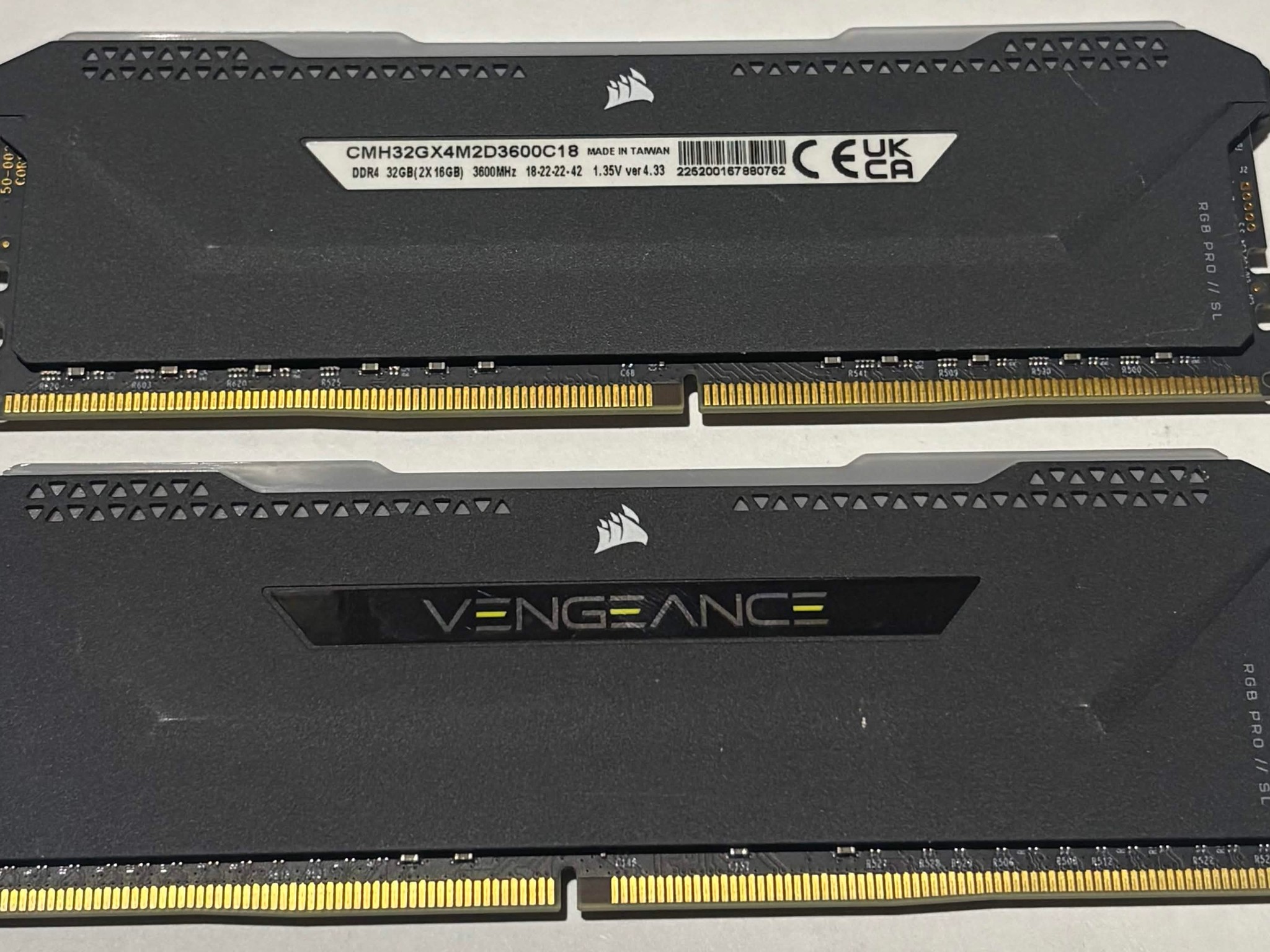 Corsair Vengeance RGB Pro SL 32GB DDR4 3600MHz RAM Kit