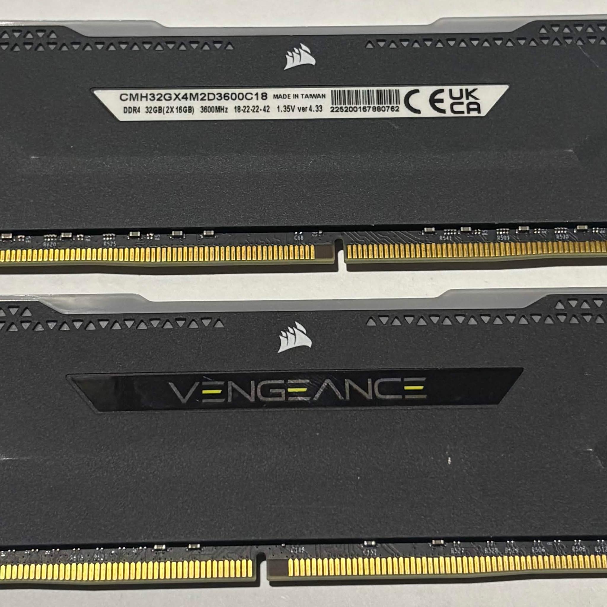 Corsair Vengeance RGB Pro SL 32GB DDR4 3600MHz RAM Kit