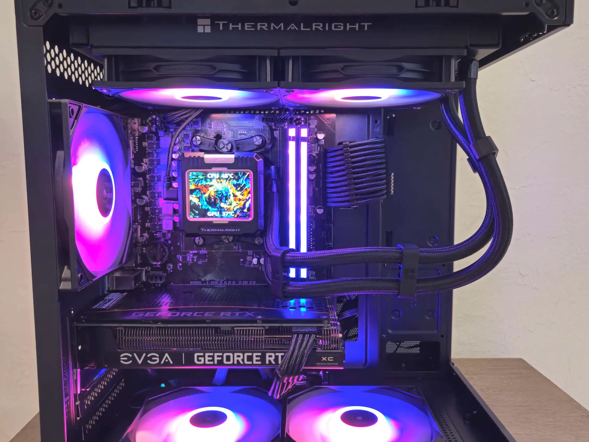 RTX 3060Ti, Ryzen 5 5600x, 16GB Ram | Black RGB Gaming Computer