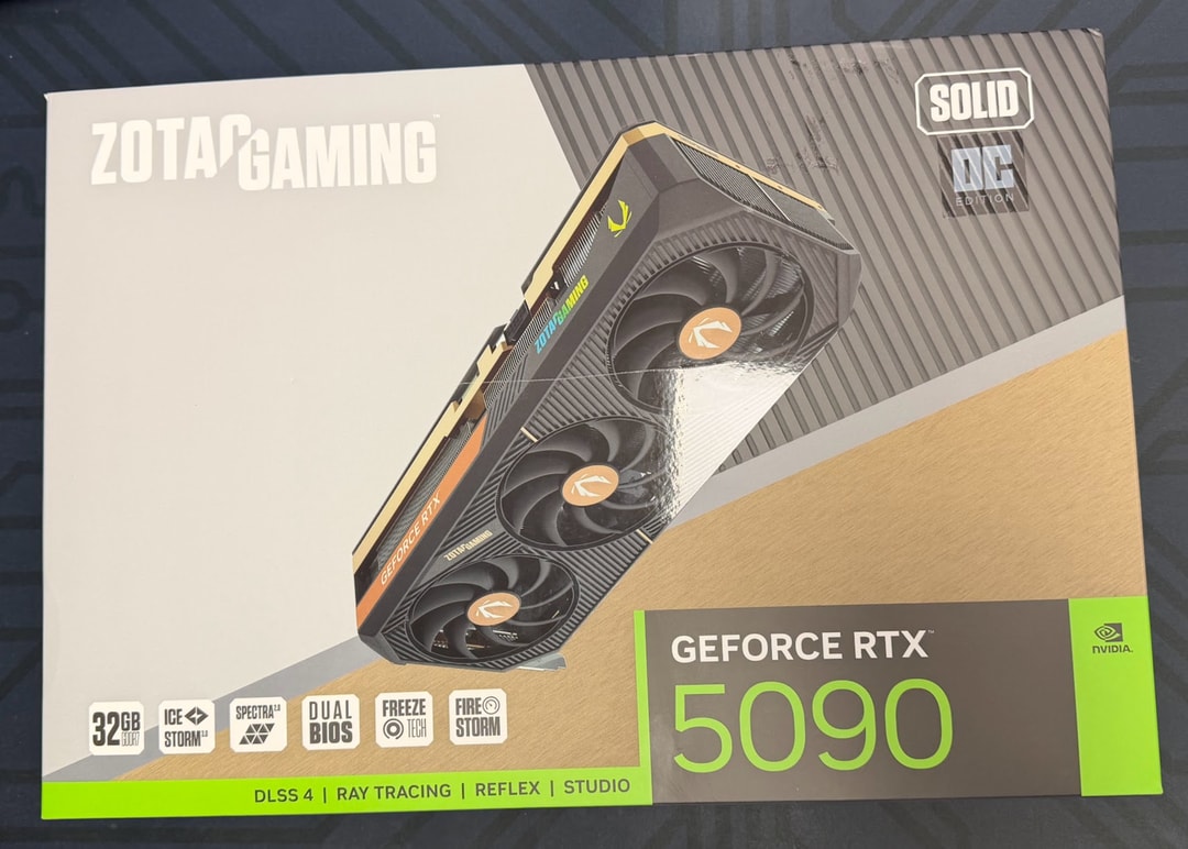 ZOTAC GAMING GeForce RTX 5090 SOLID | Jawa