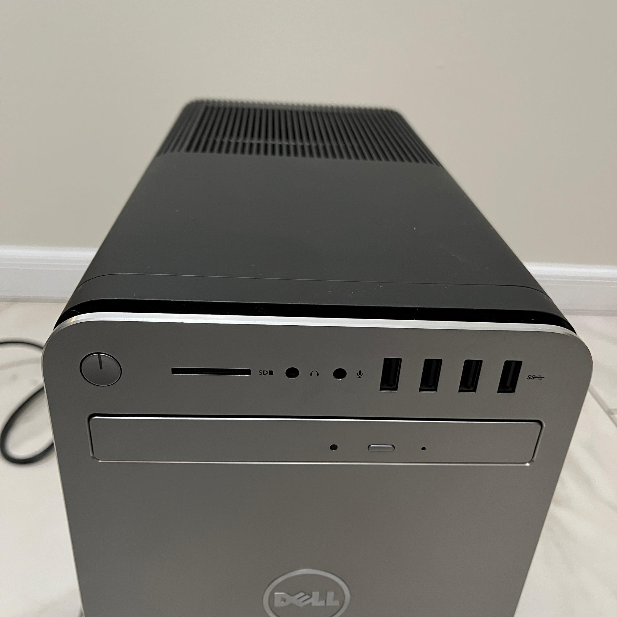 NVIDIA GTX TITAN Black 6GB, Intel i7-6700, 12GB RAM, 2.1 TB Storage, Dell Gaming PC w/ Wi-Fi & BT
