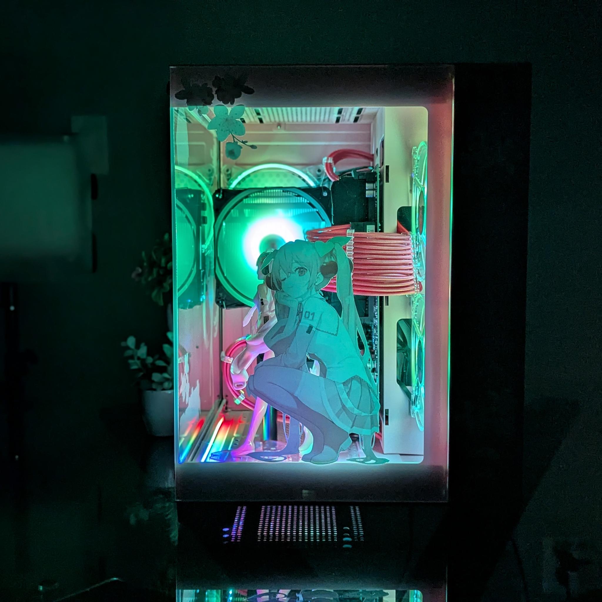 The Sakura Hatsune Miku 1080p Gaming PC | Nvidia RTX 2060 Super |Ryzen 5 | 1 TB SSD | 16GB RAM