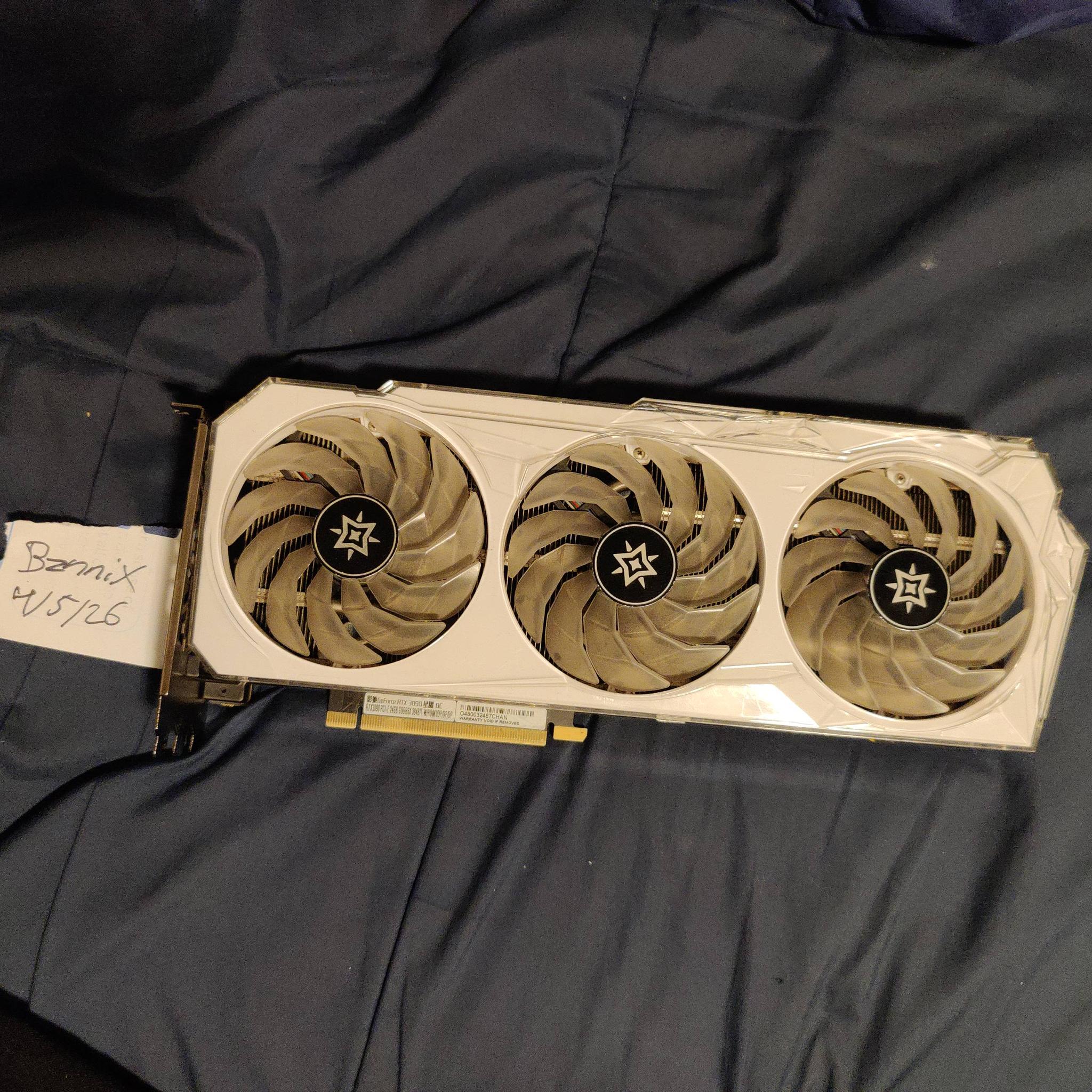 Galax GeForce RTX 3090 Boomstar/Starlight OC