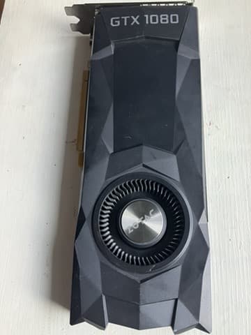 GTX 1080 Zotac blower style 8gb vram