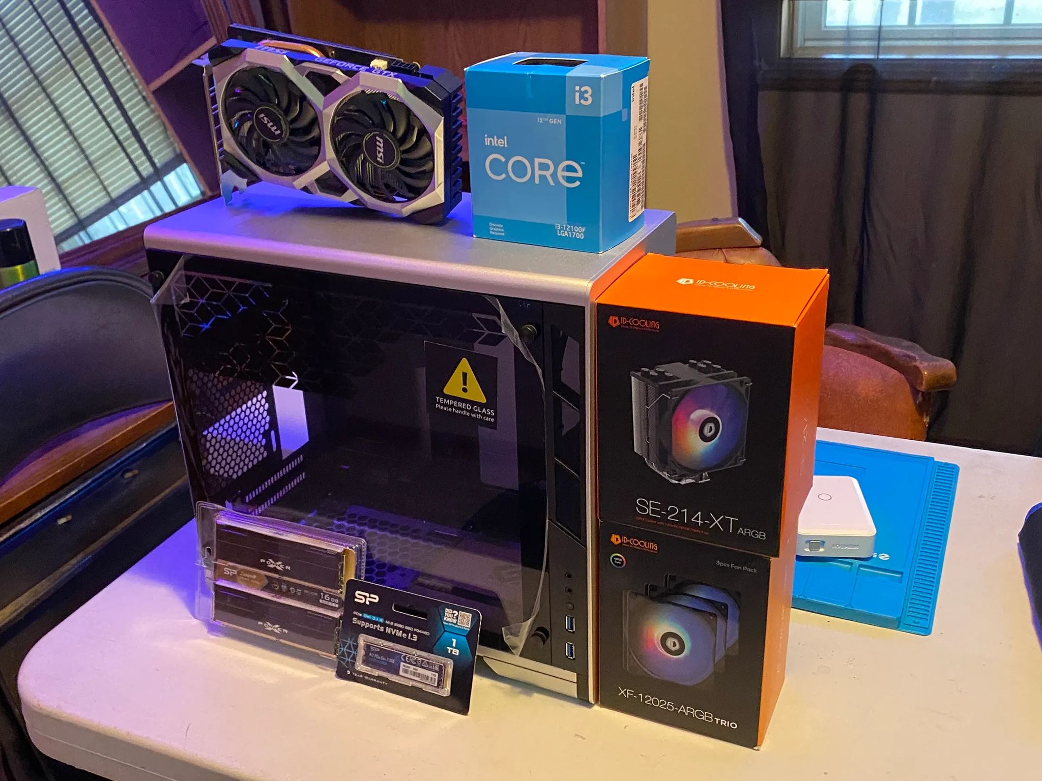 [All New!]* 🔷ITX🔷ARGB Gaming PC | 1660 SUPER | Intel 12th Gen | 1TB SSD | 2x8GB | Win 10 Pro