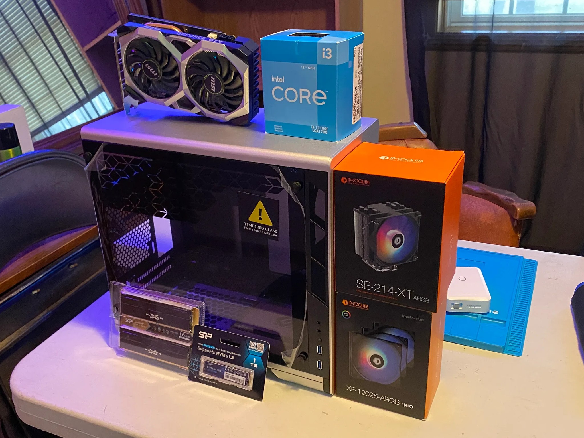 [All New!]* 🔷ITX🔷ARGB Gaming PC | 1660 SUPER | Intel 12th Gen | 1TB SSD | 2x8GB | Win 10 Pro