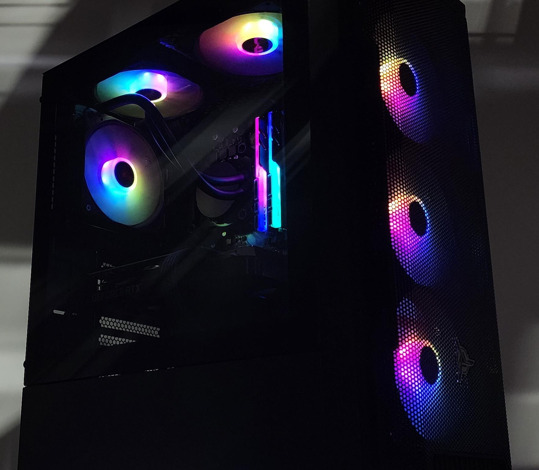 Gaming PC i5-10600K 16GB RAM 1TB SSD RTX 3070 8GB Windows 11 Computer