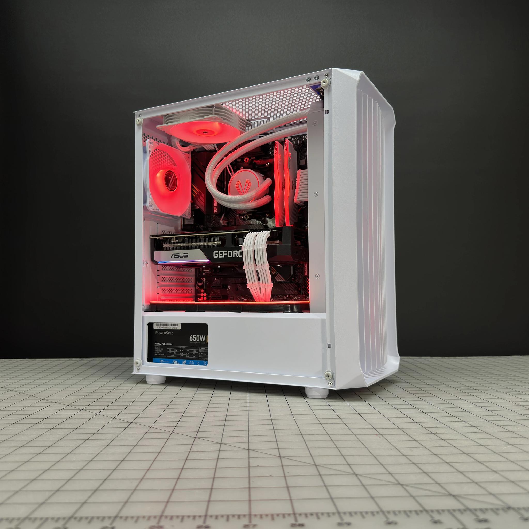 🧊❄️Arctic❄️🧊 RTX 3070 / AMD R5 5600X3D / 1TB NVME / 32GB Ram / 360 AIO Watercooled / WIFI / WIN11