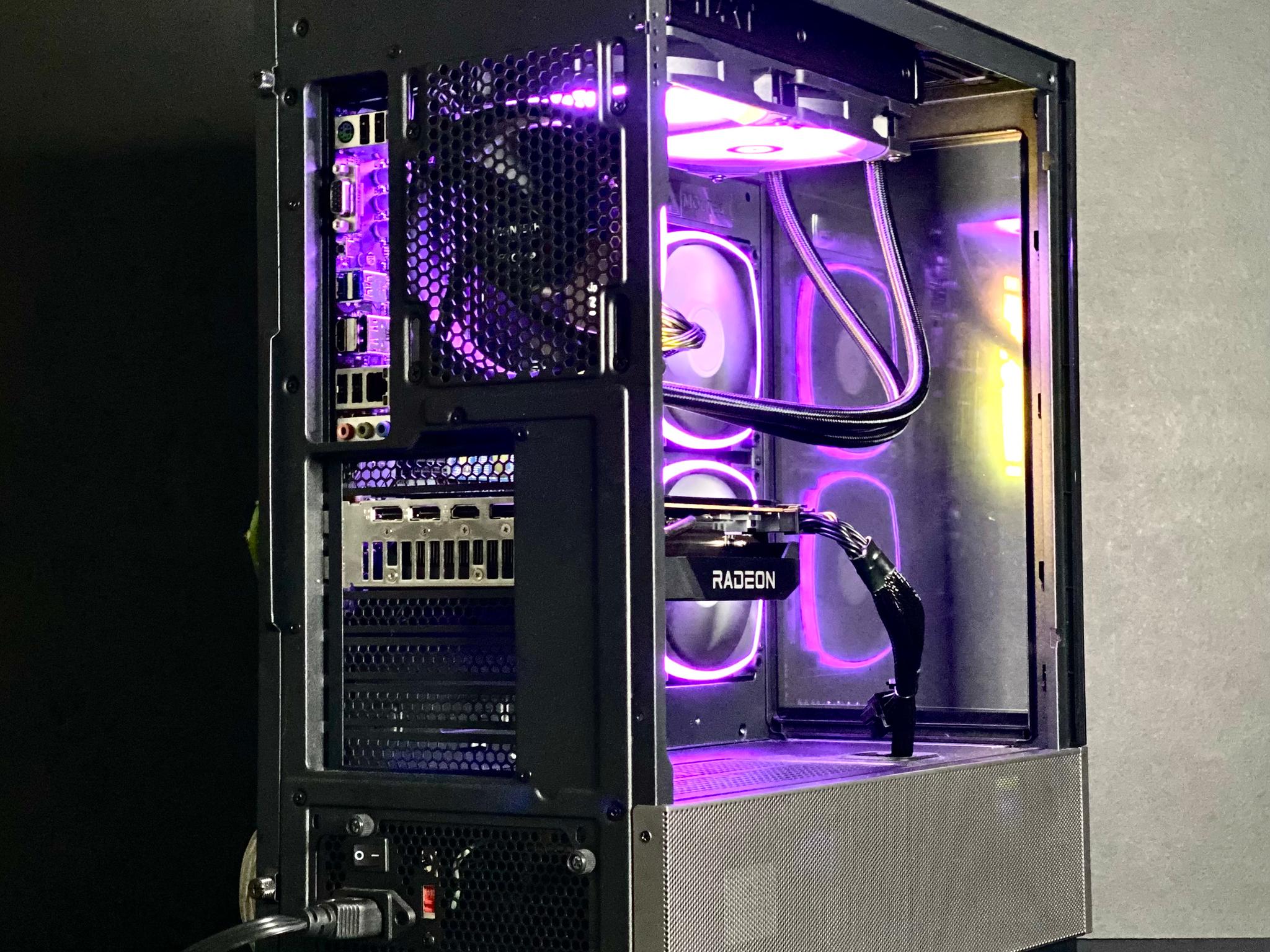 The Liquid cooled AM5 Beast| Ryzen 5 7500F w/ RX 7600 32GB DDR5 RAM| 1TB NVMe| Windows 11