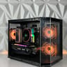 RTX 3070 TRIO, Ryzen 7 5800X, 32GB RAM | Black RGB Gaming Computer