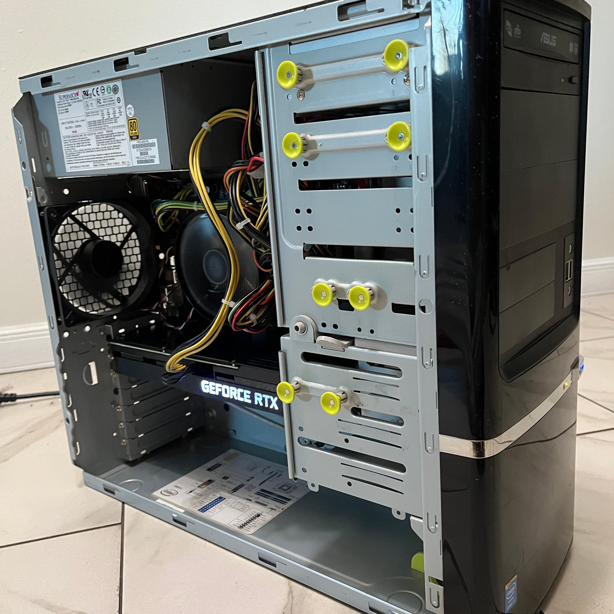NVIDIA RTX 3070, Intel Core i7-9700f, 16GB RAM, 1TB SSD - High FPS Sleeper Gaming PC w/ Wi-Fi & BT