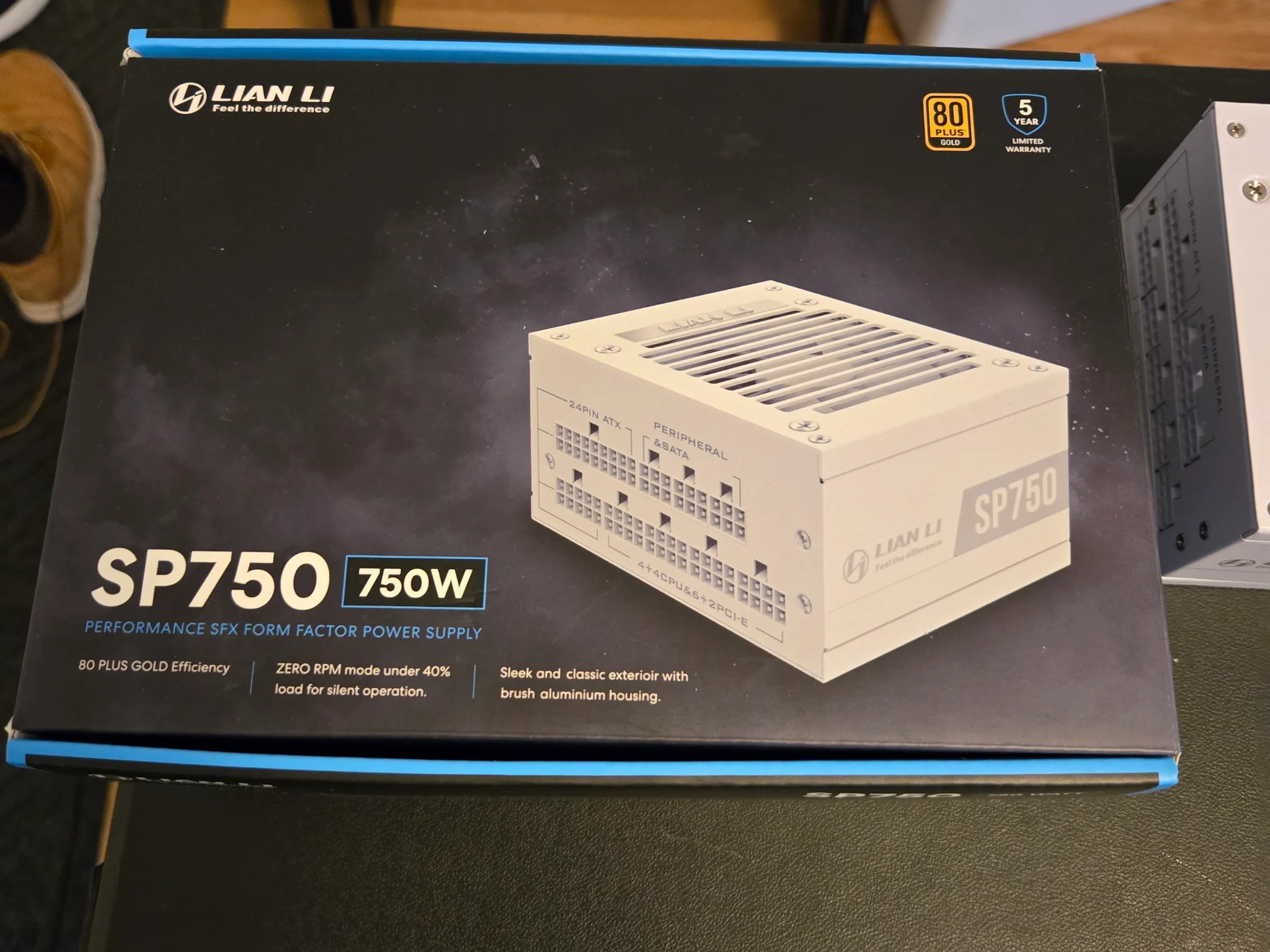 Barely Used White Lian Li SFW SP750 750W Power Supply