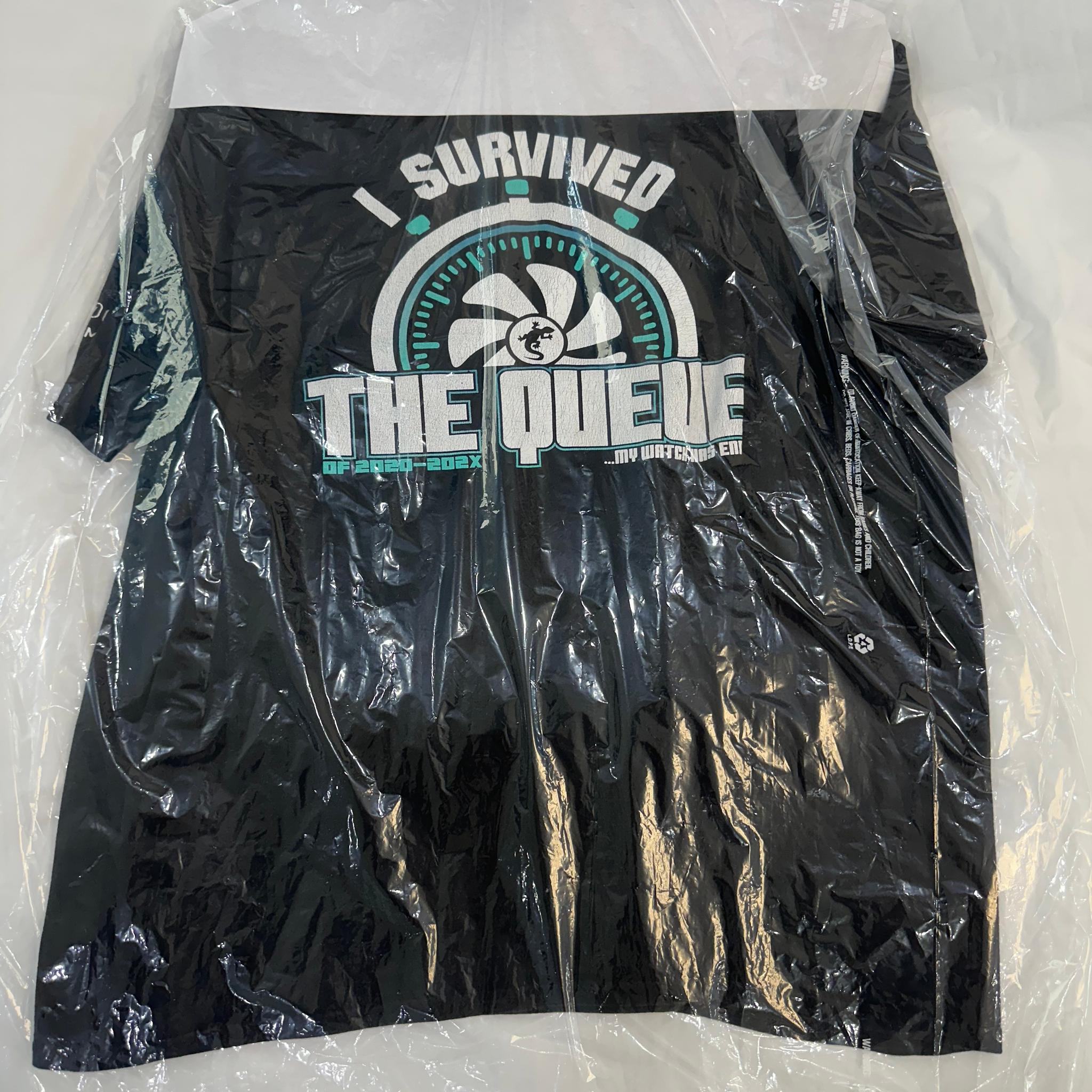 EVGA  “I Survived The Queue” 2020 - 202X Original T-Shirt XL Black (Rare, Clean)