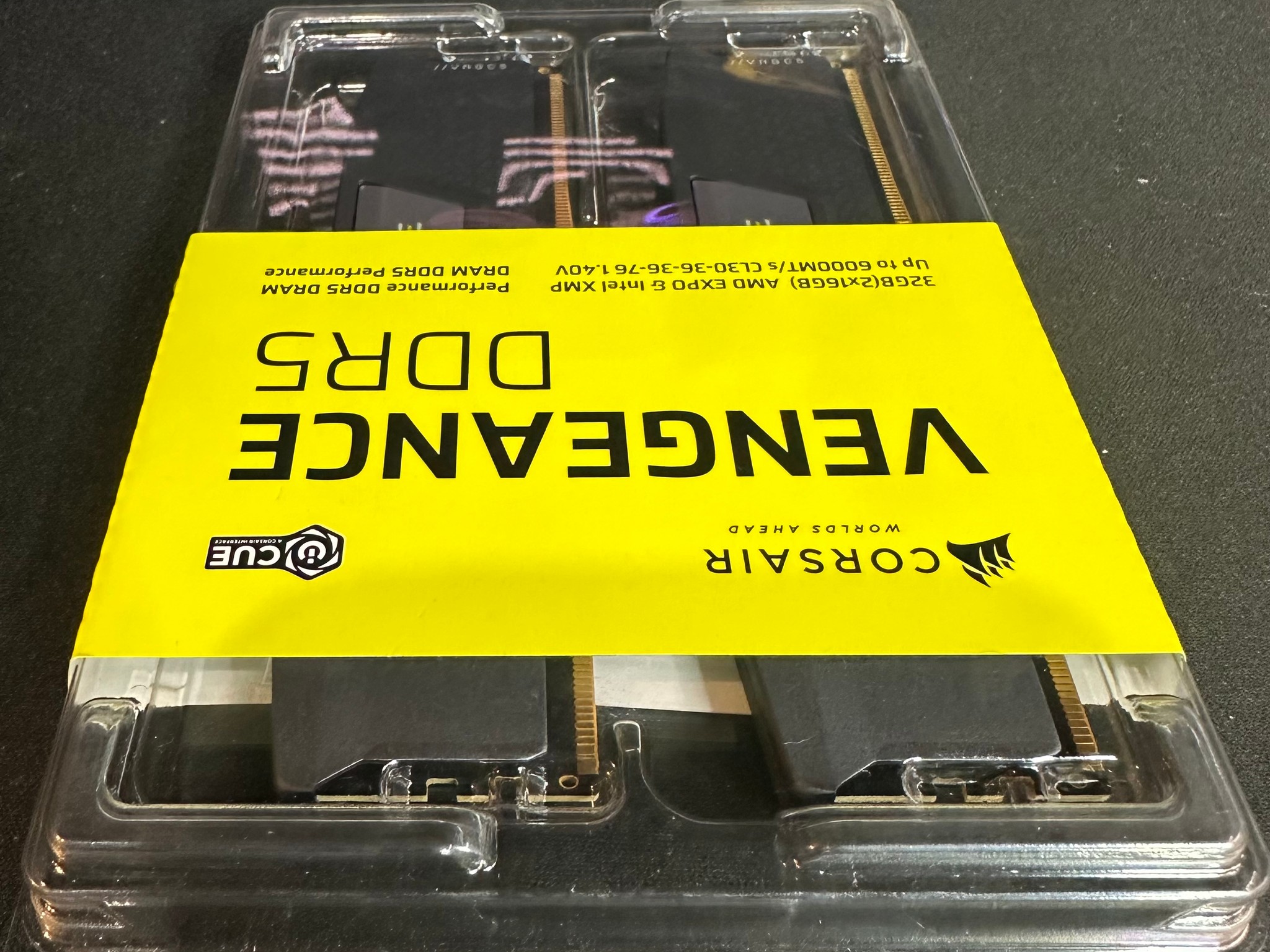Vengeance DDR5 6000MT/s CL30-36-36-76 1.40v