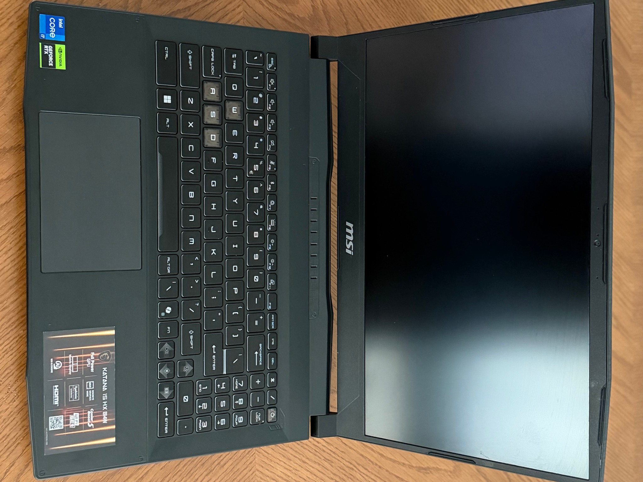 MSI Katana 15 HX Gaming Laptop – RTX 5050 8GB – i7-14650HX – 16GB DDR5 – 512GB SSD