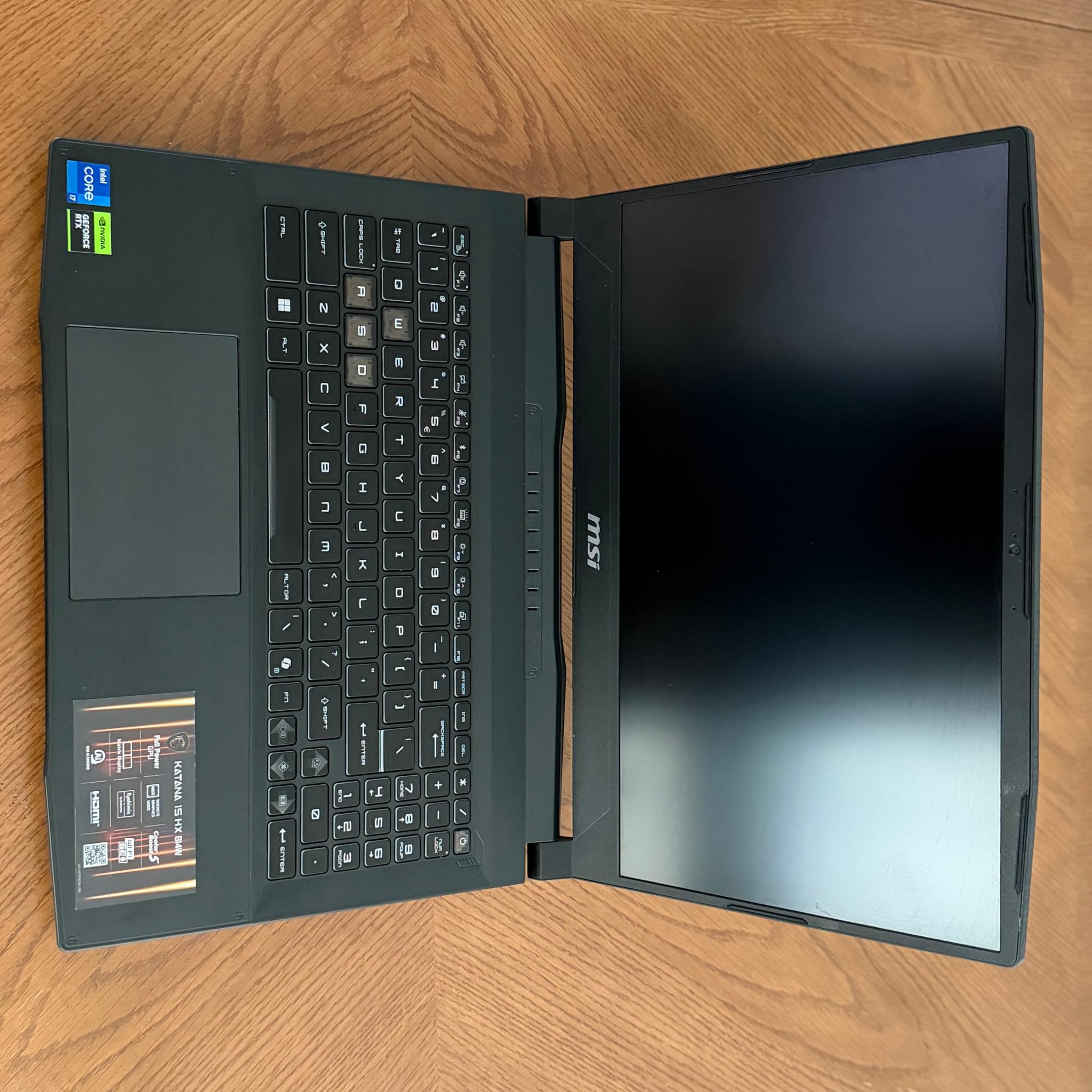 MSI Katana 15 HX Gaming Laptop – RTX 5050 8GB – i7-14650HX – 16GB DDR5 – 512GB SSD