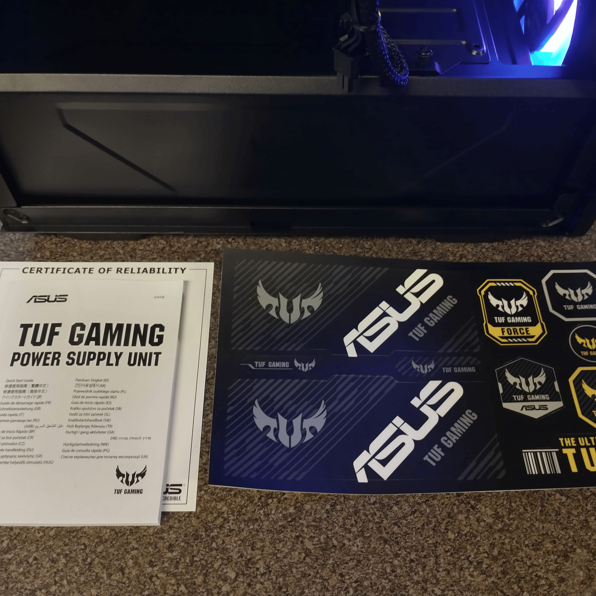 TUF: R7 5800X 3060TI 32GB 1TB Fully themed, Full RGB 1440p Gaming PC