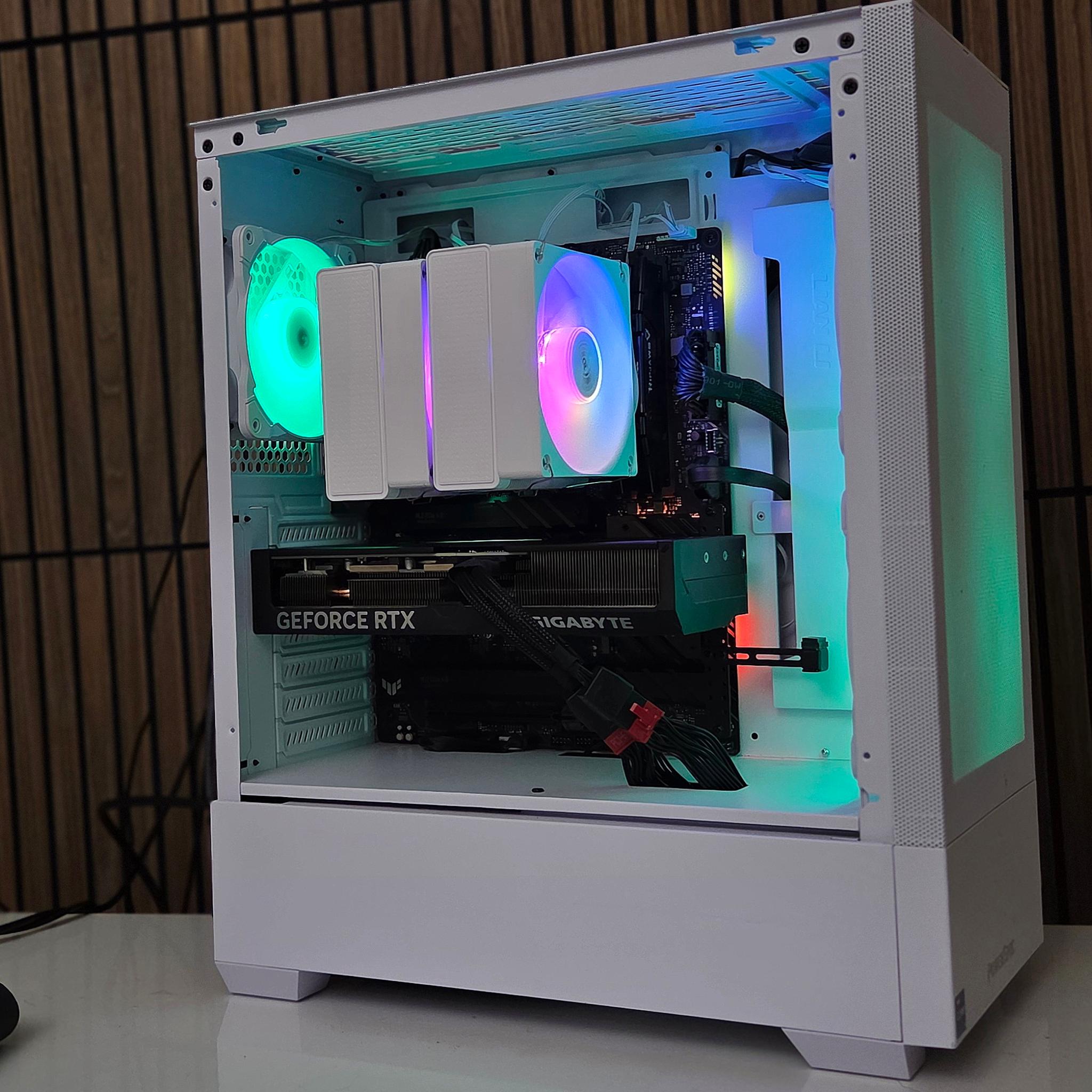 1440P White Gaming v2  PC | 12700K | RTX 4070 super 12GB | DDR4/5 | Z690 | 32GB RAM | 1TB | Win11