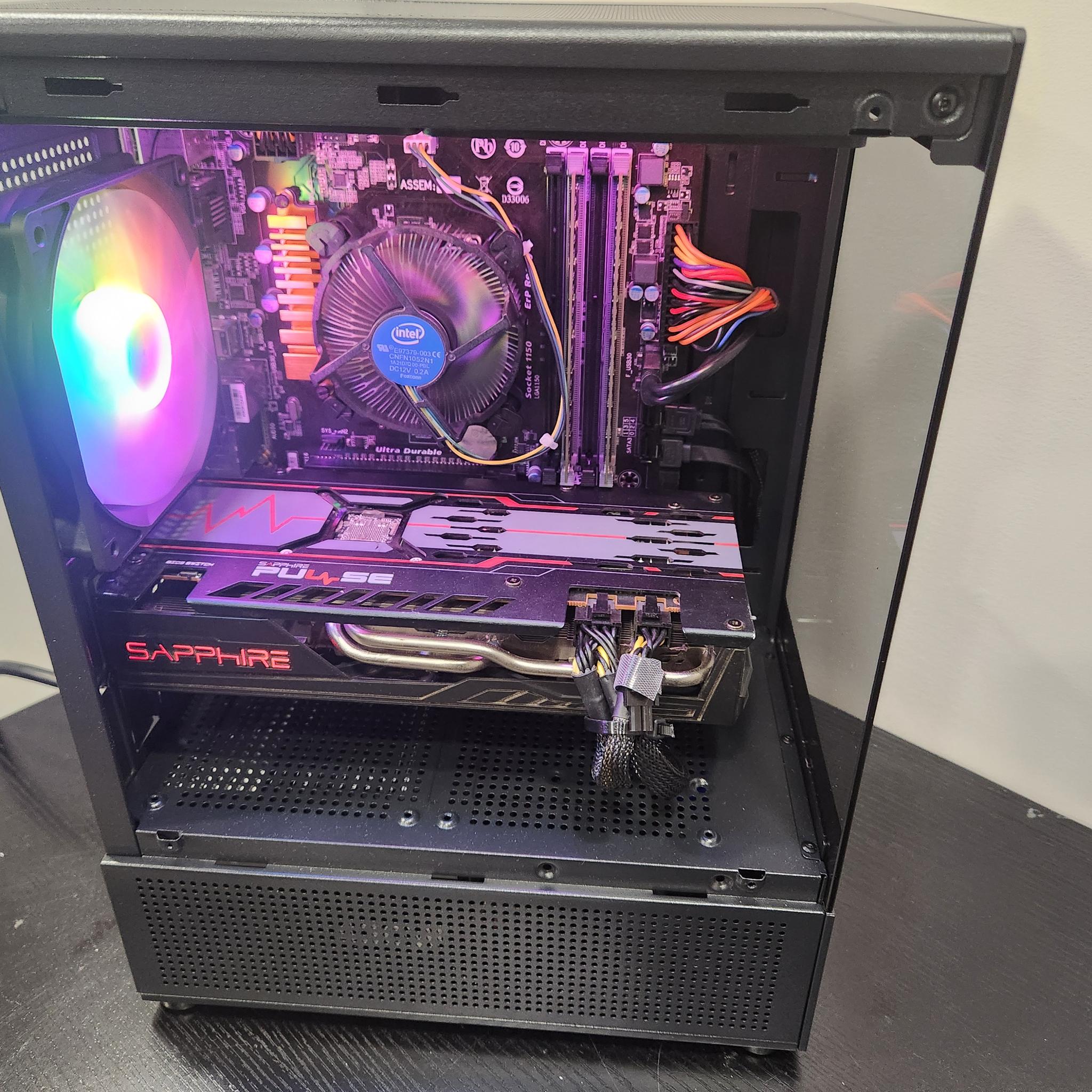 Budget Steam Machine RX 5700 XT Linux Gaming PC!