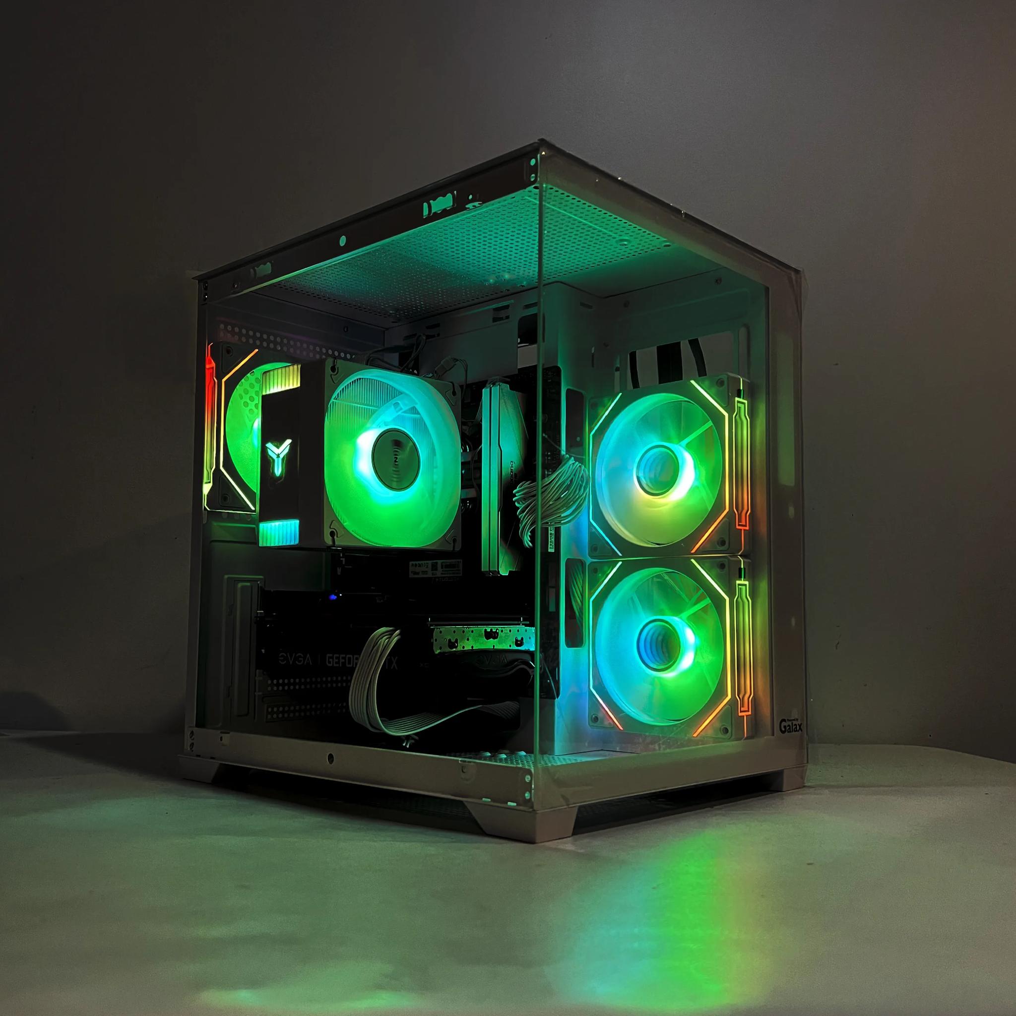 🔥For Sale🔥 RTX 3060 12G|R5-5600|1TB M.2|16GB RAM|ARGB Fans|WIFI||DepxTech Pre-Built PC