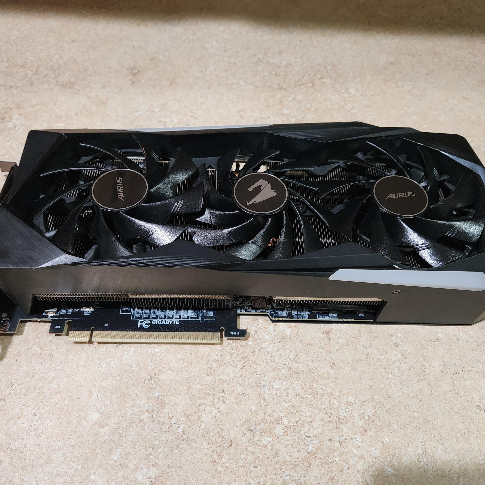 *FOR PARTS* GIGABYTE AORUS MASTER GeForce RTX 3070