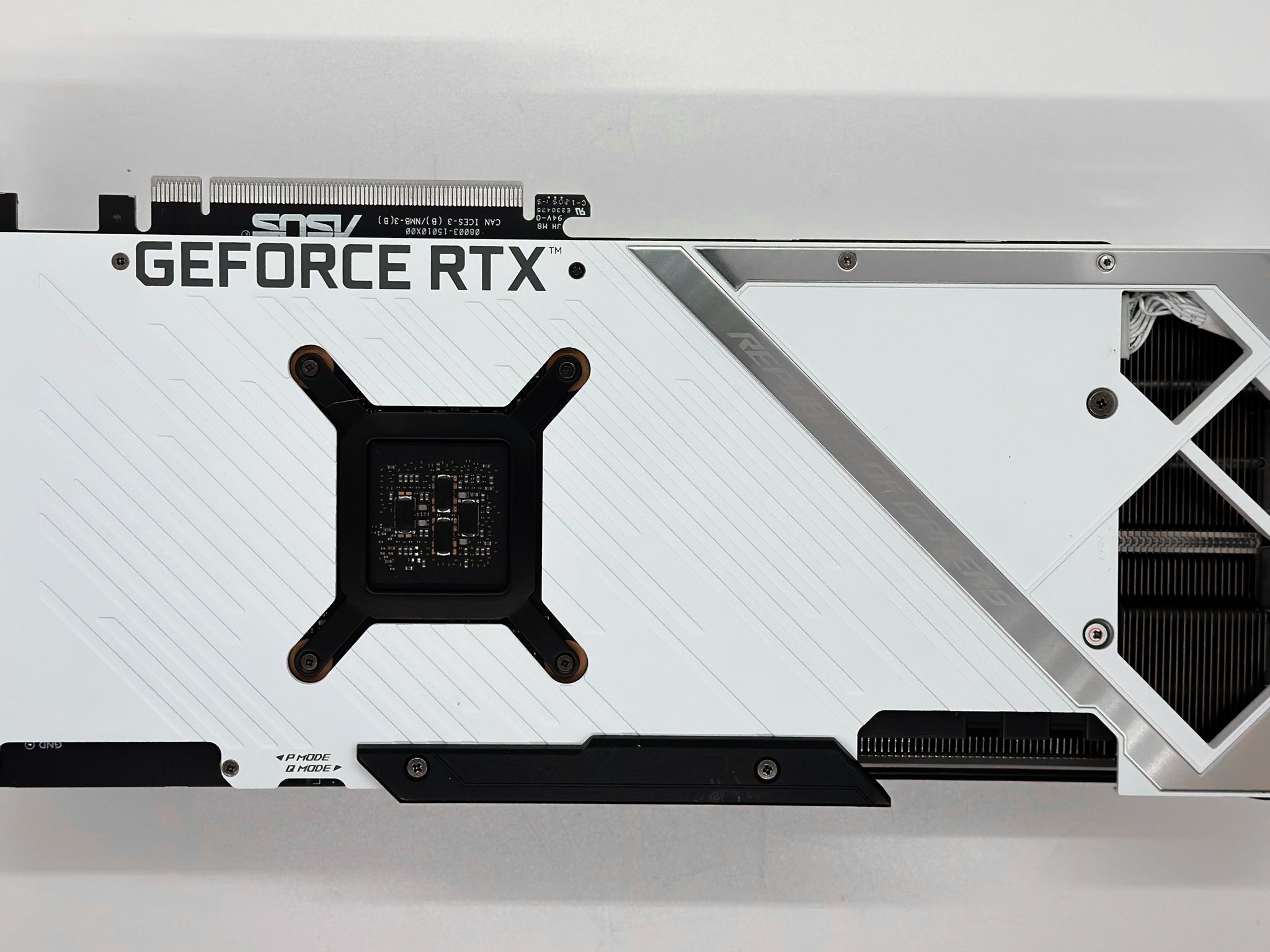 ASUS ROG Strix GeForce RTX 3060TI 8GB GDDR6 Graphics Card - White