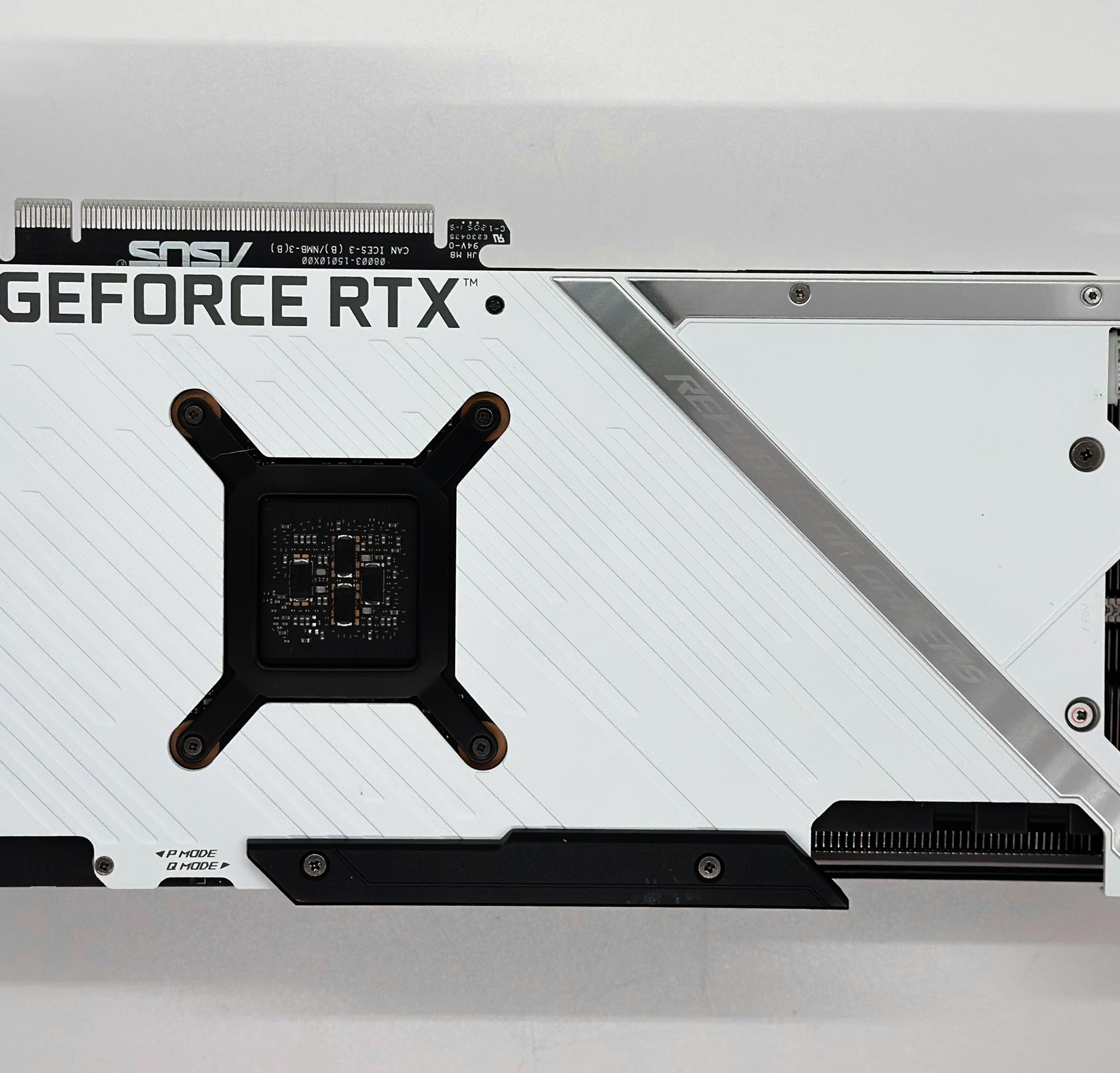 ASUS ROG Strix GeForce RTX 3060TI 8GB GDDR6 Graphics Card - White