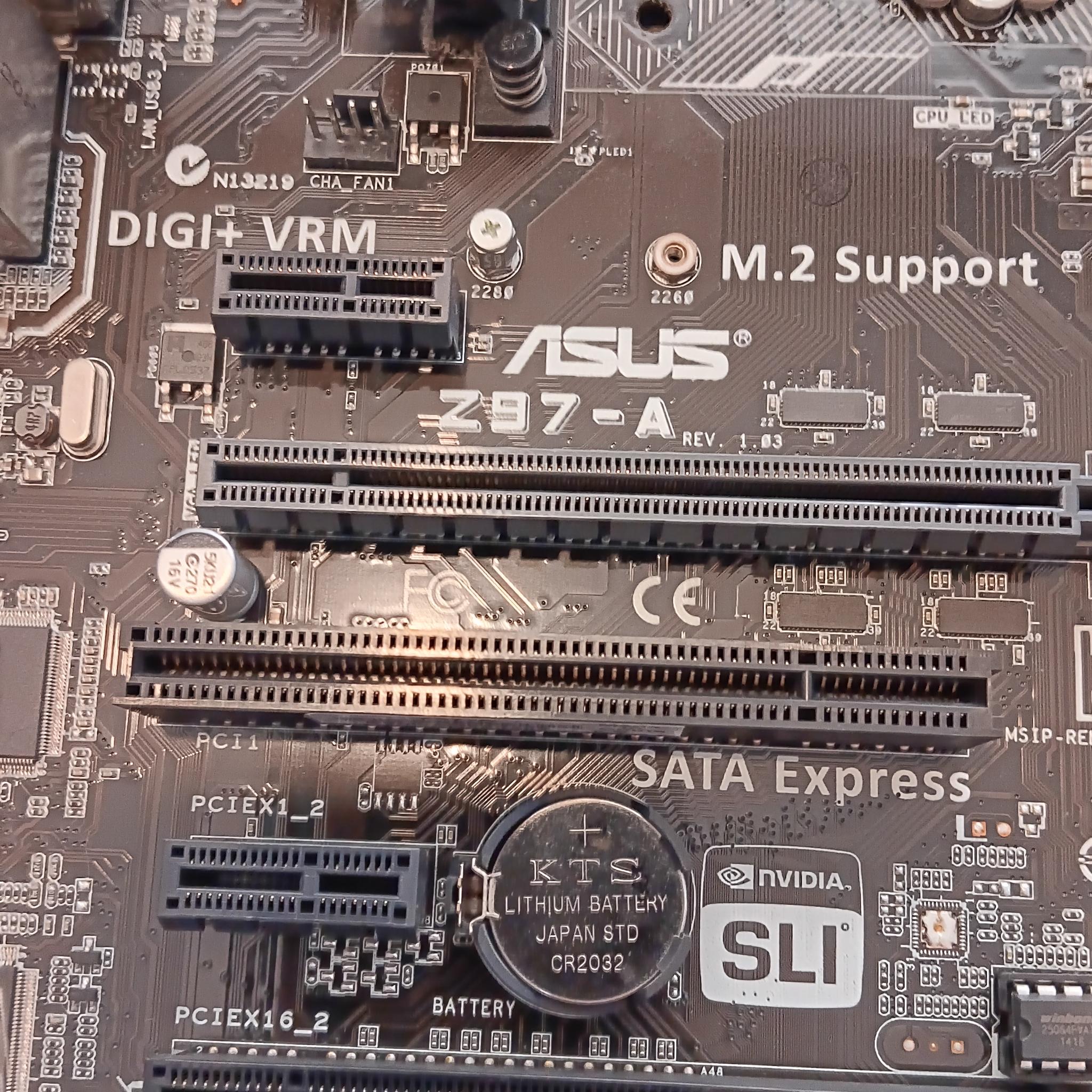 ASUS Z97-A/Intel Core i5-4670K 3.4GHz/8GB G-Skill DDR3 1866 RAM/Cooler