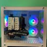 SLEEK WHITE Gaming PC| Intel i5 / AMD RX470 / 8GB / 256GB SSD WIN 10 PRO