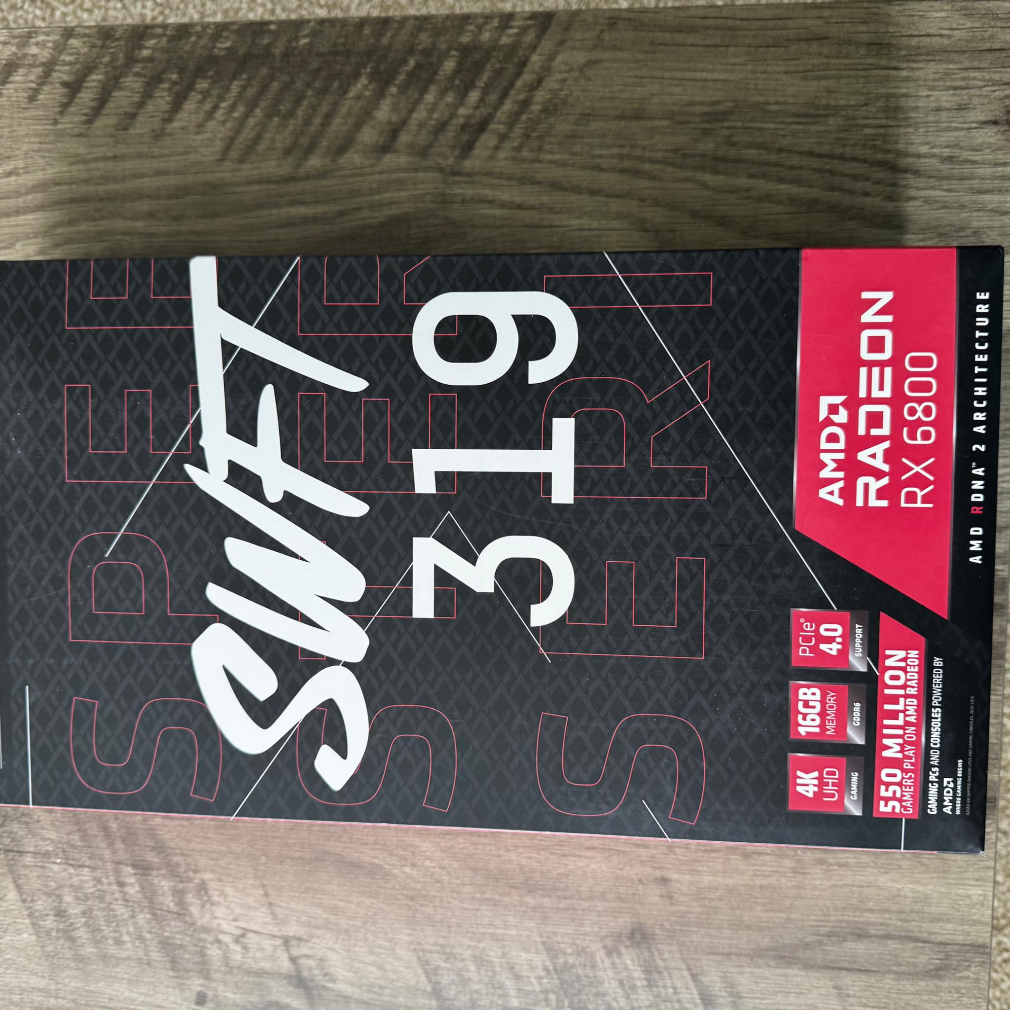 XFX Speedster SWFT 319 RX 6800 | Used 2 Months | Great Condition | 16GB GDDR6