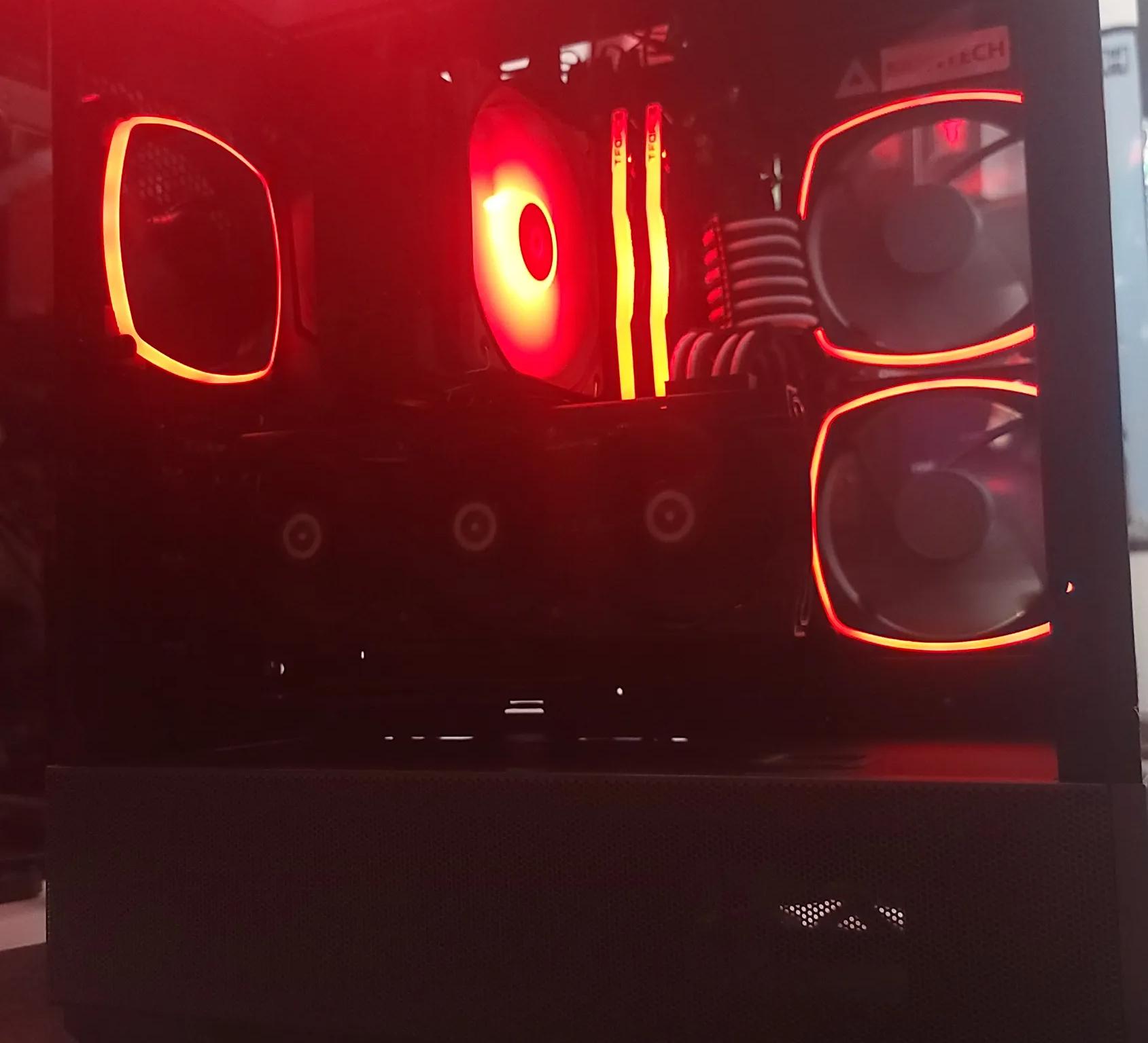 Black Thunder 🌨⚡️ Gaming PC - RTX 3070 - Ryzen 5 5600x - 32GB RAM - 1TB + 250GB NVME PCIe 4.0