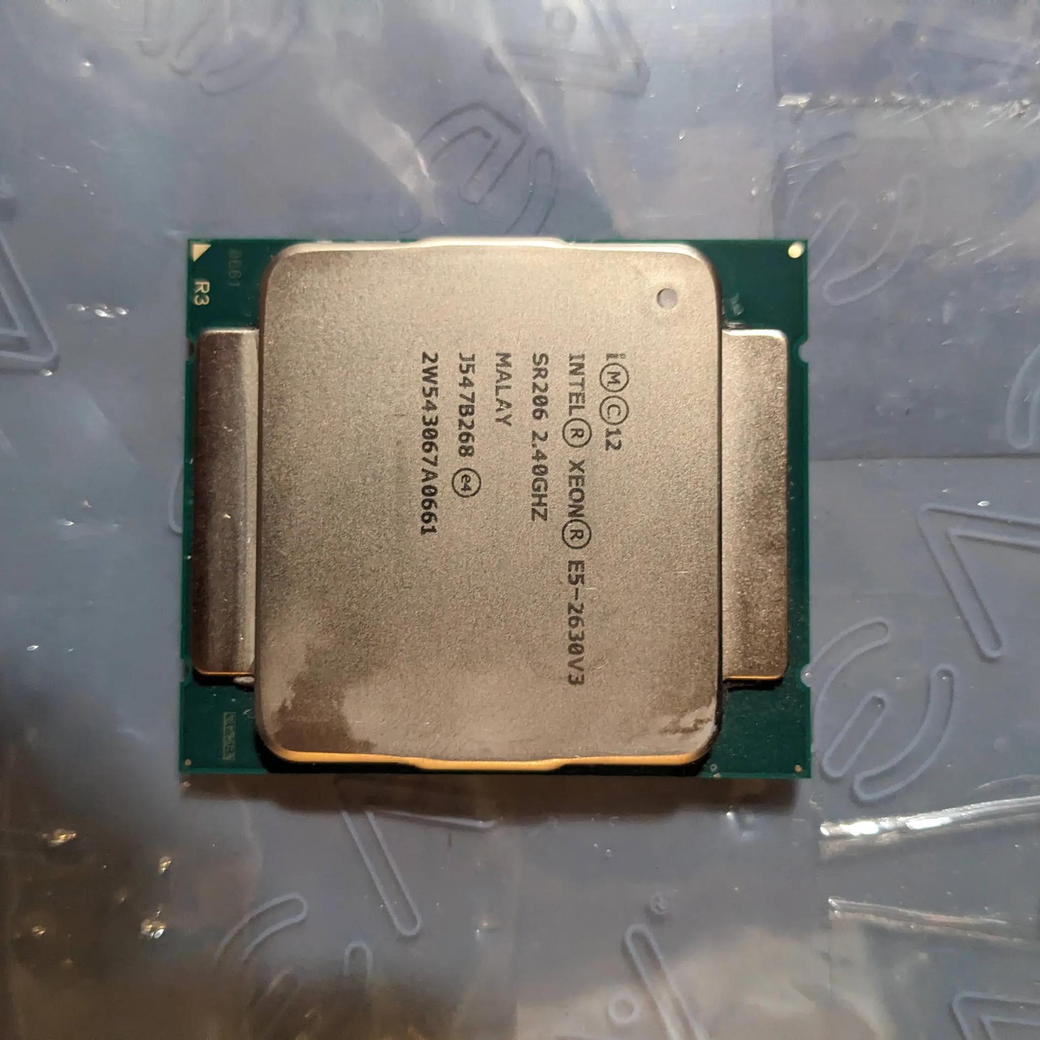 Intel Xeon E5-2630V3 -Socket 2011- 8 Cores - 3.2GHz Max Turbo