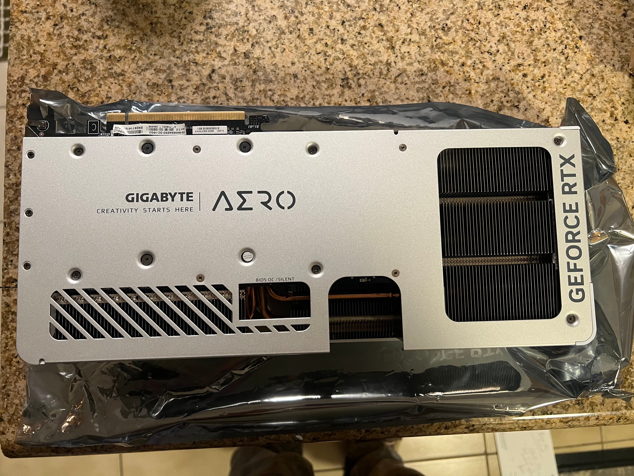 Gigabyte NVIDIA GeForce RTX 4080 Super Aero Overclocked Triple Fan 16GB GDDR6X PCIe 4.0 GPU