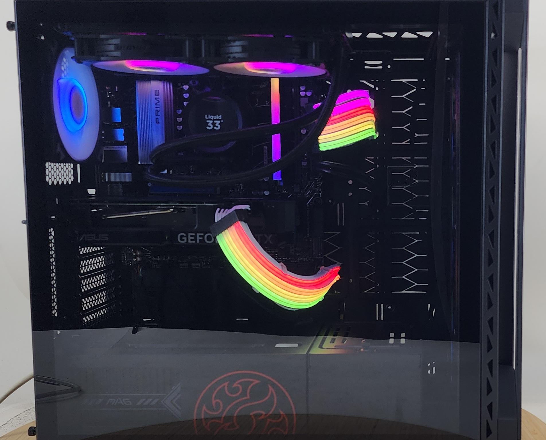Gaming PC Ryzen 5 7600X 16GB RAM 1TB SSD RTX 4060 8GB Windows 11 Computer