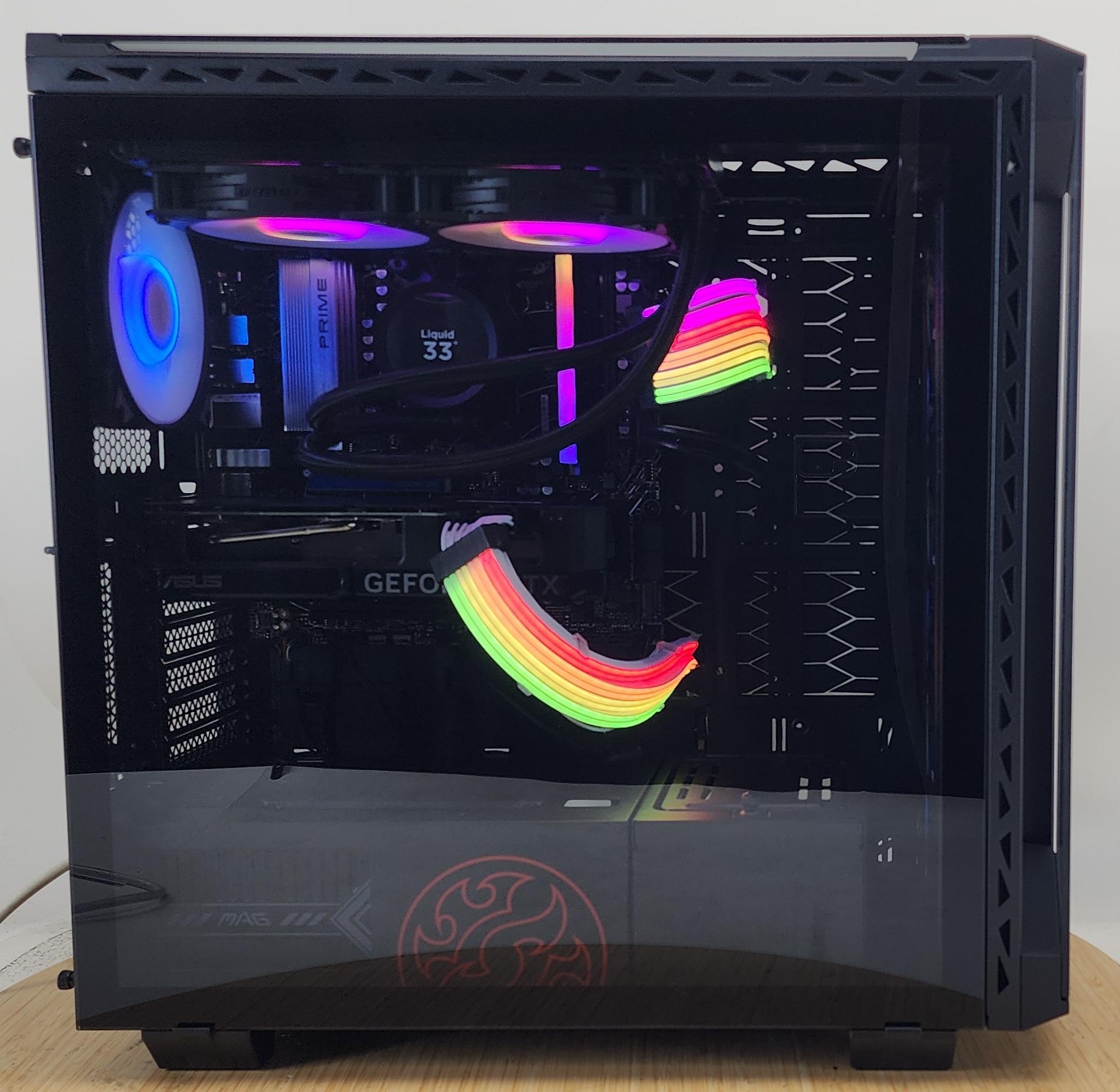 Gaming PC Ryzen 5 7600X 16GB RAM 1TB SSD RTX 4060 8GB Windows 11 Computer