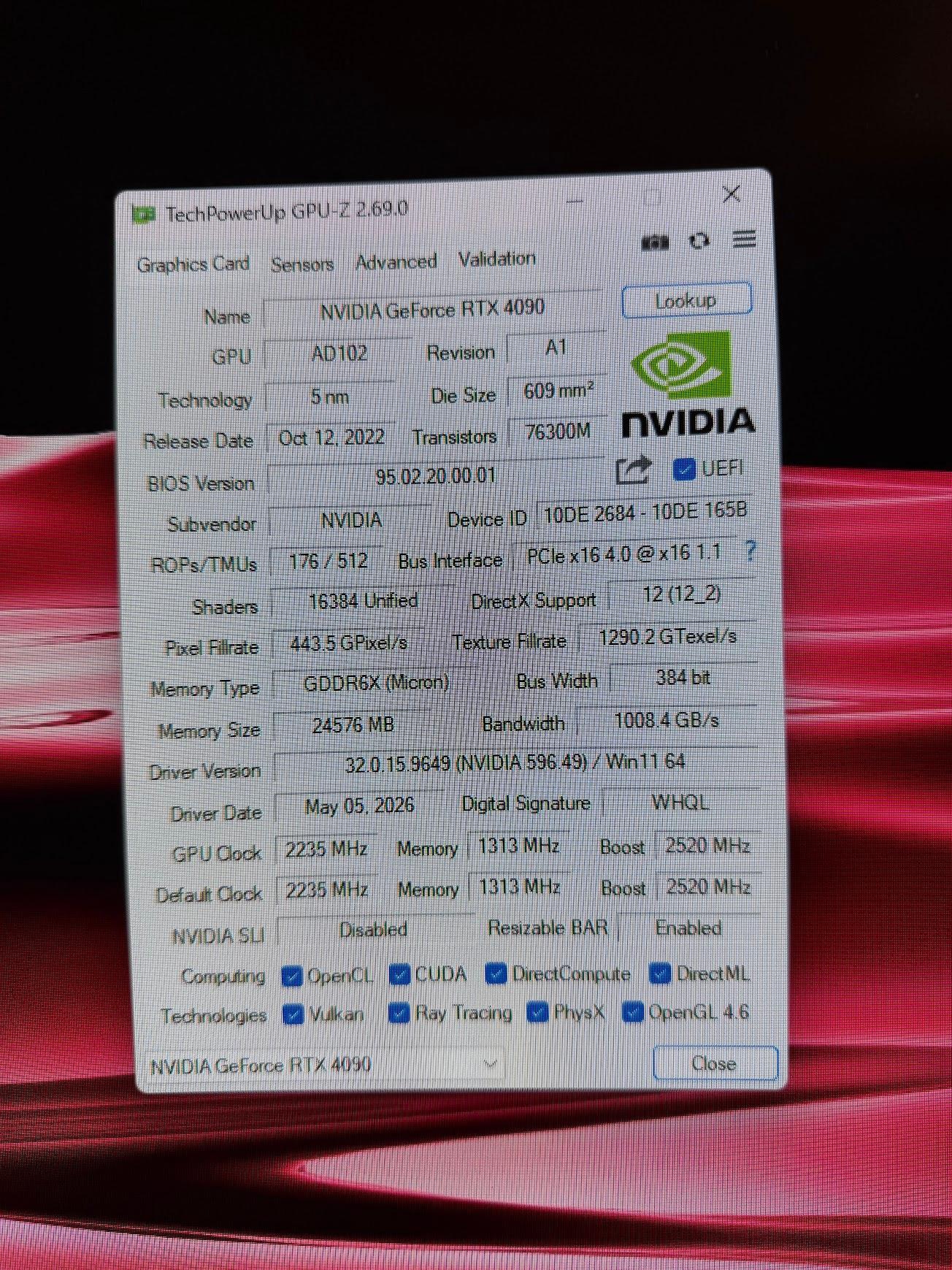 NVIDIA Founders Edition GeForce RTX 4090