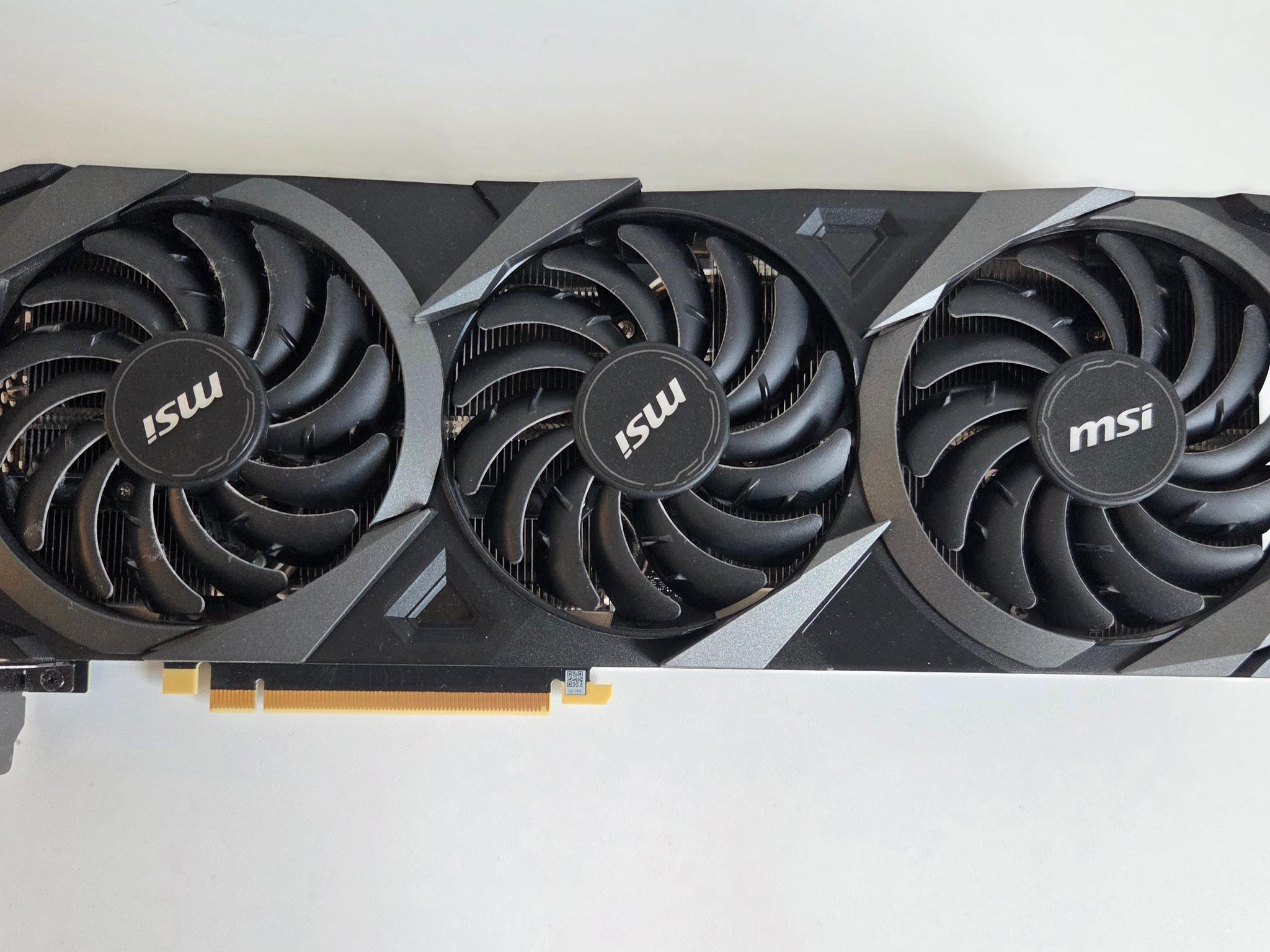 MSI GeForce RTX 3070 Ti VENTUS 3x 8G OC - 8GB GDDR6X, 1800 MHz