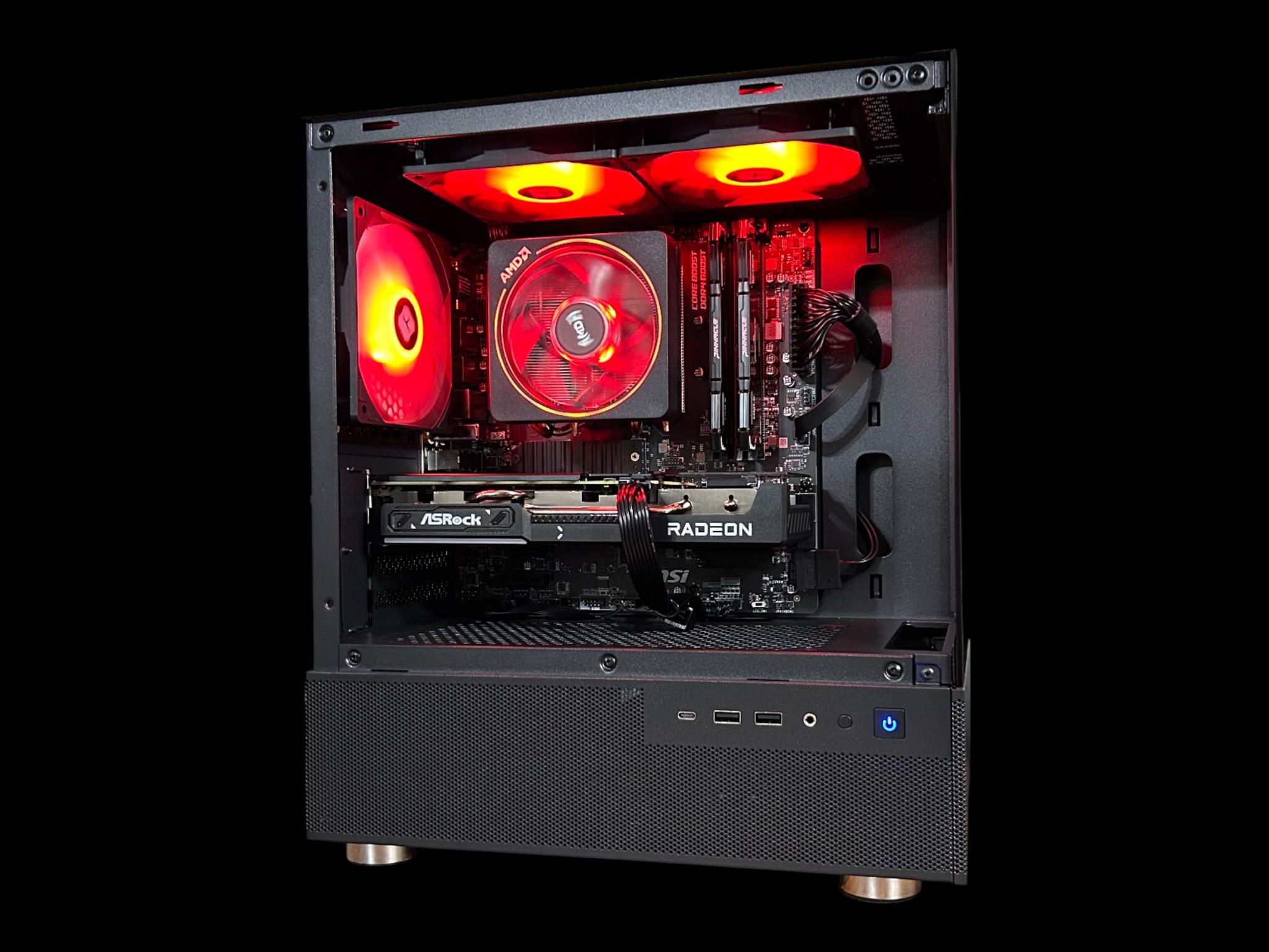 RX 9060XT 16GB | Ryzen 5 5600X | 16GB DDR4 | 1TB NVMe | The Officer RX