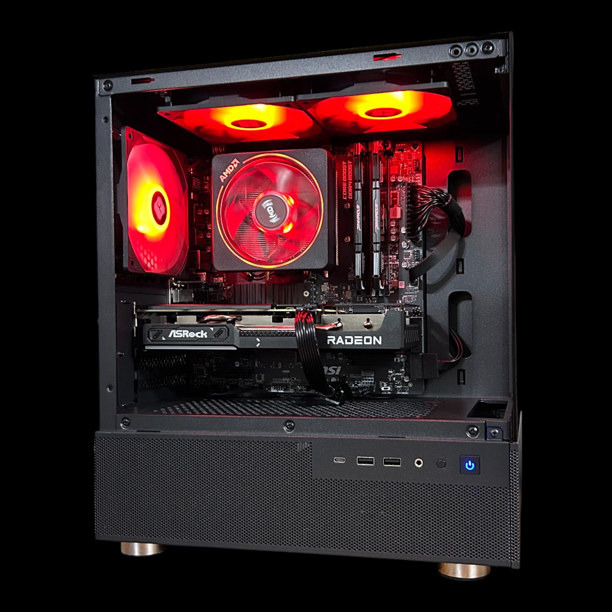 RX 9060XT 16GB | Ryzen 5 5600X | 32GB DDR4 | 1TB NVMe | The Officer RX