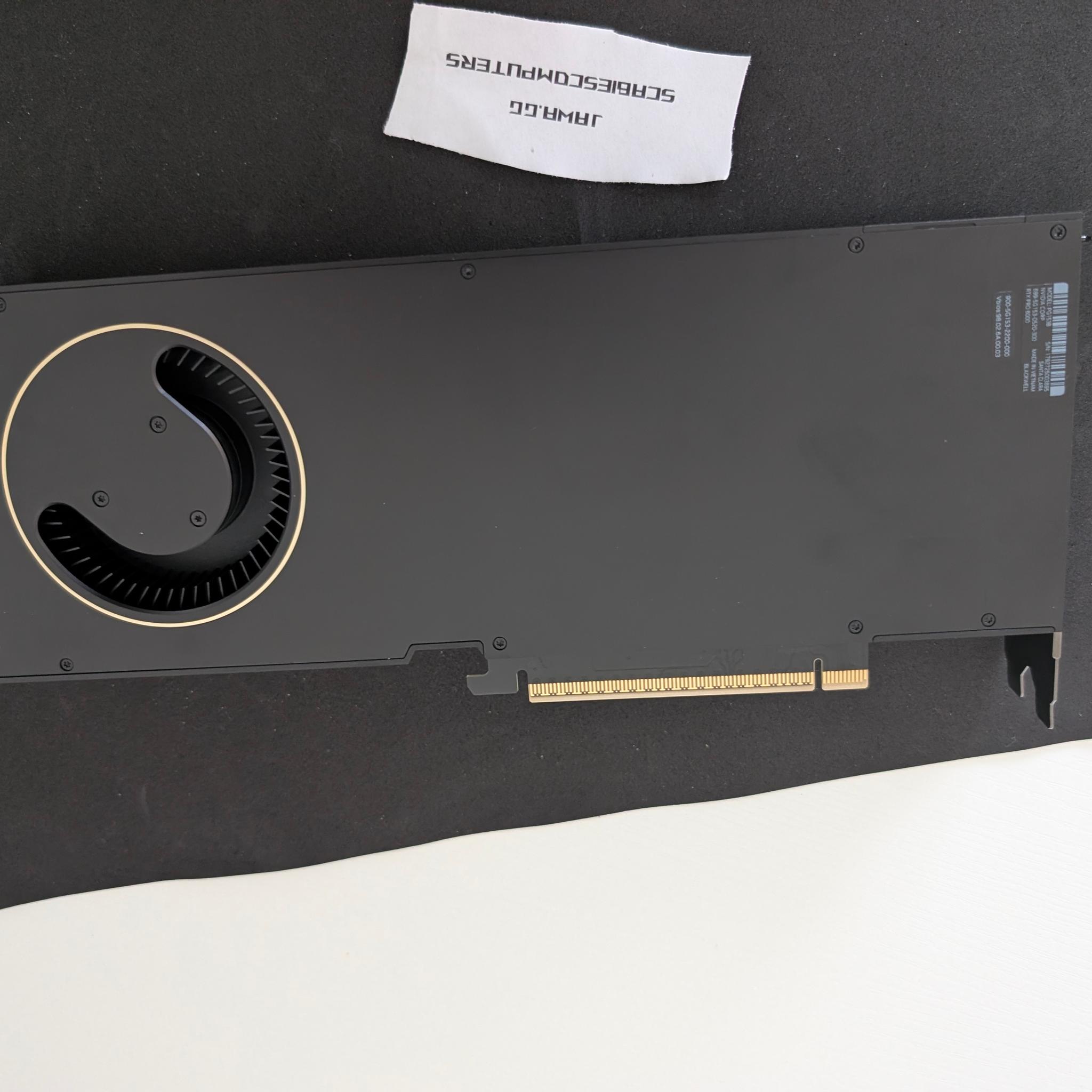 PNY NVIDIA RTX PRO 6000 Blackwell MAX-Q
