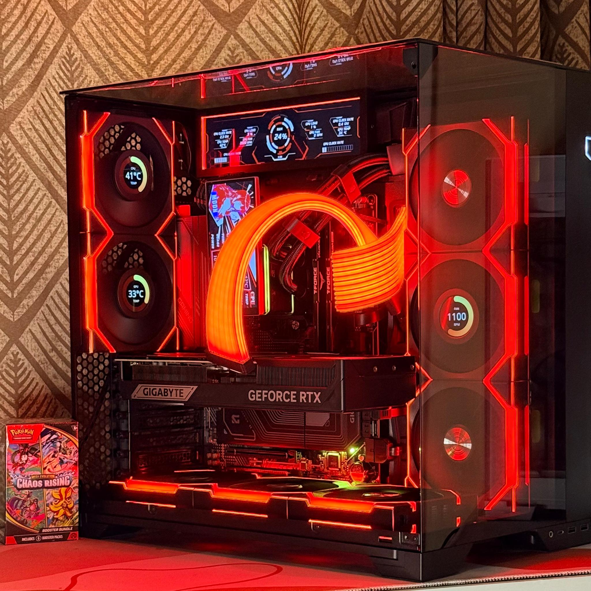 🎁 FREE Pokémon Booster Bundle I RTX 5080 + Ryzen 7 9800X3D Gaming PC | 🌌 Eclipse Vision ⚡