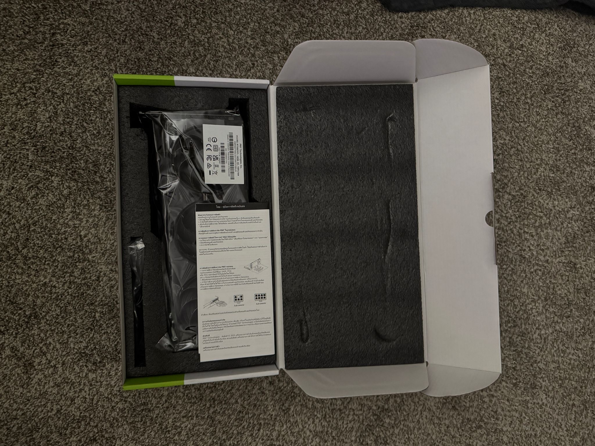 PNY NVIDIA GeForce RTX 5070 Ti OC Triple Fan Graphics Card 16GB GDDR7