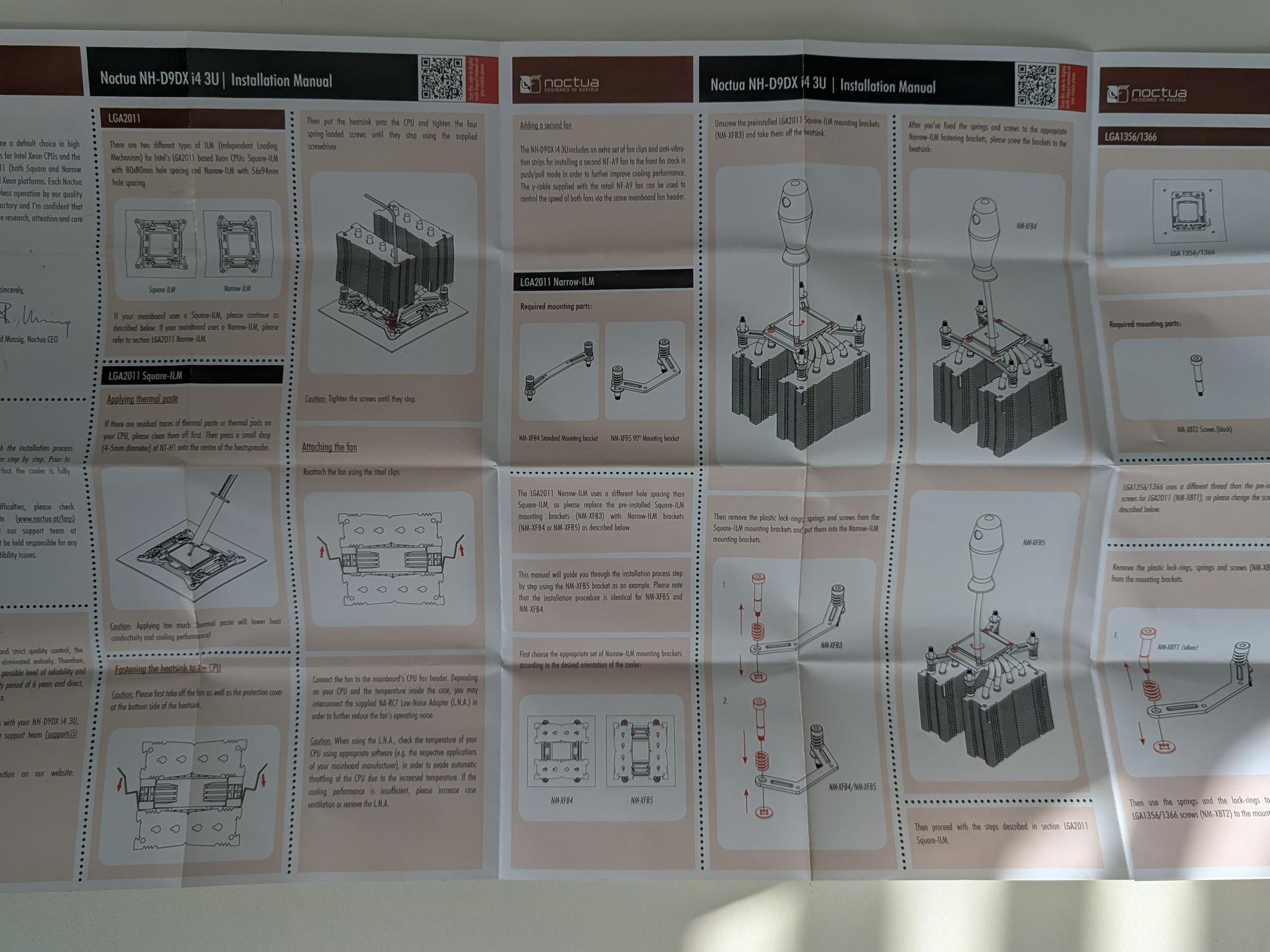 Noctua Misc Intel/ AMD Motherboard mounts
